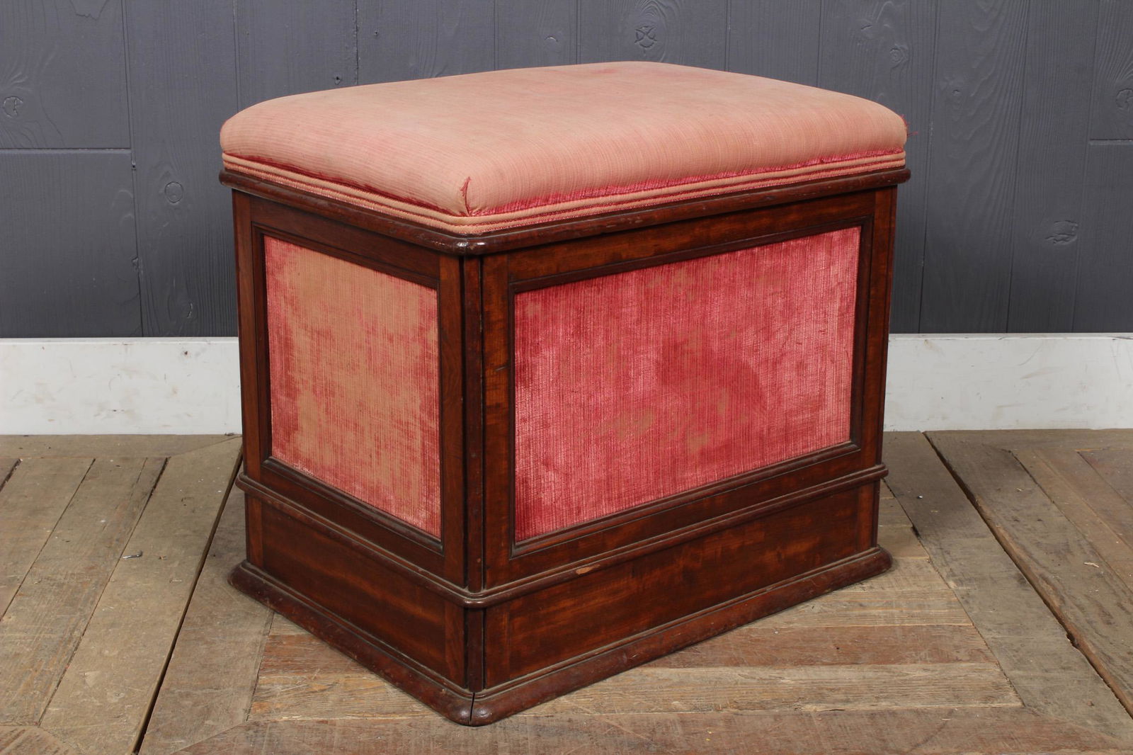 Antique Upholstered Cellarette (1 of 4)