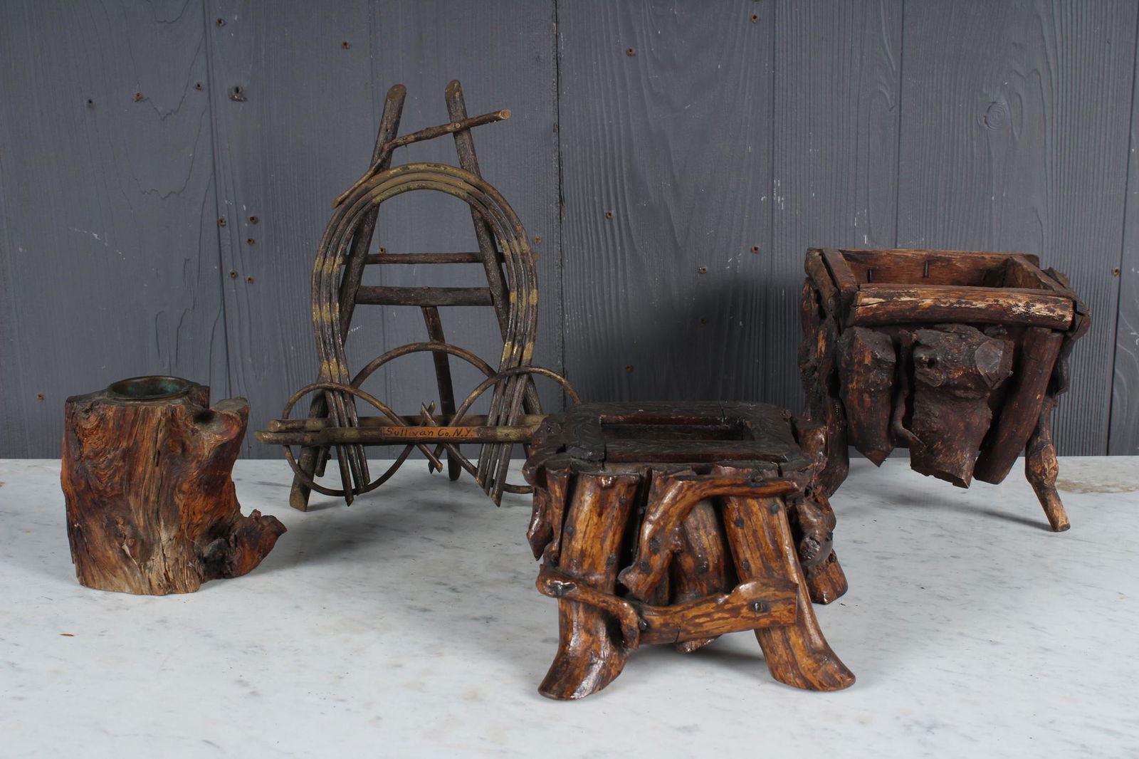 Lot of 4 Adirondack Style Tabletop Novelties (1 of 6)