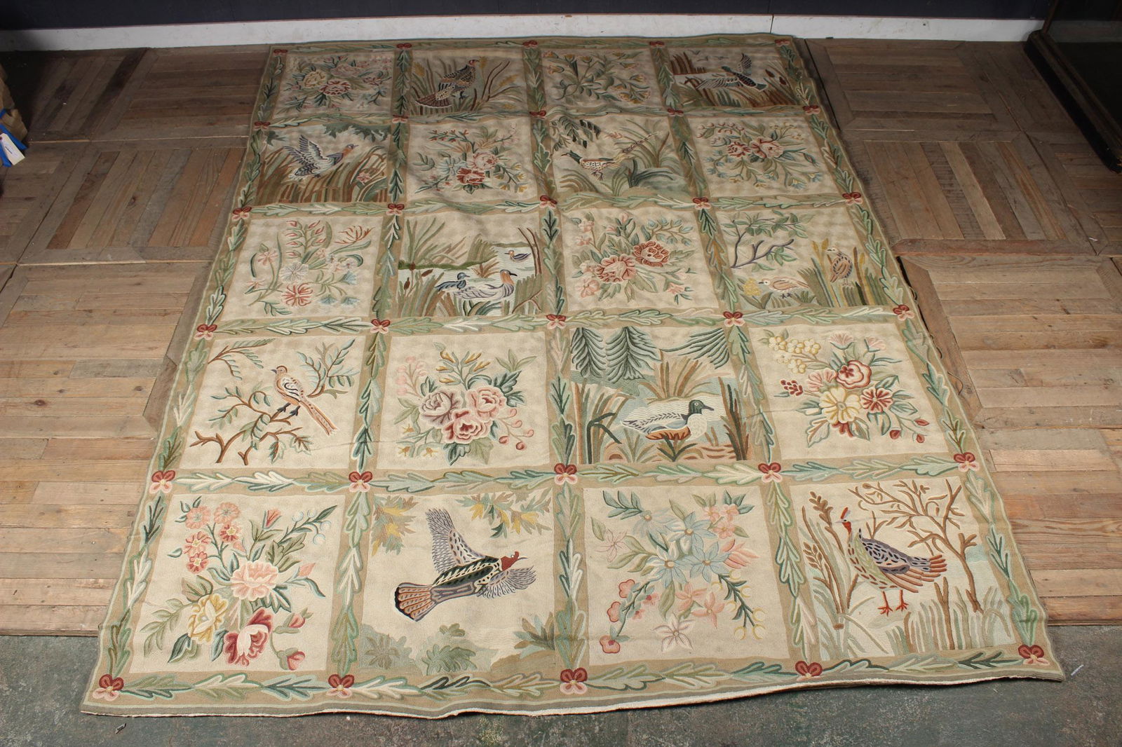 Crewel Work Rug (1 of 4)