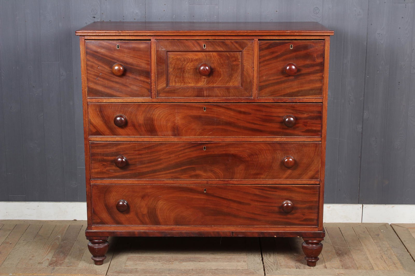 Antique Transitional American Empire Chest (1 of 4)