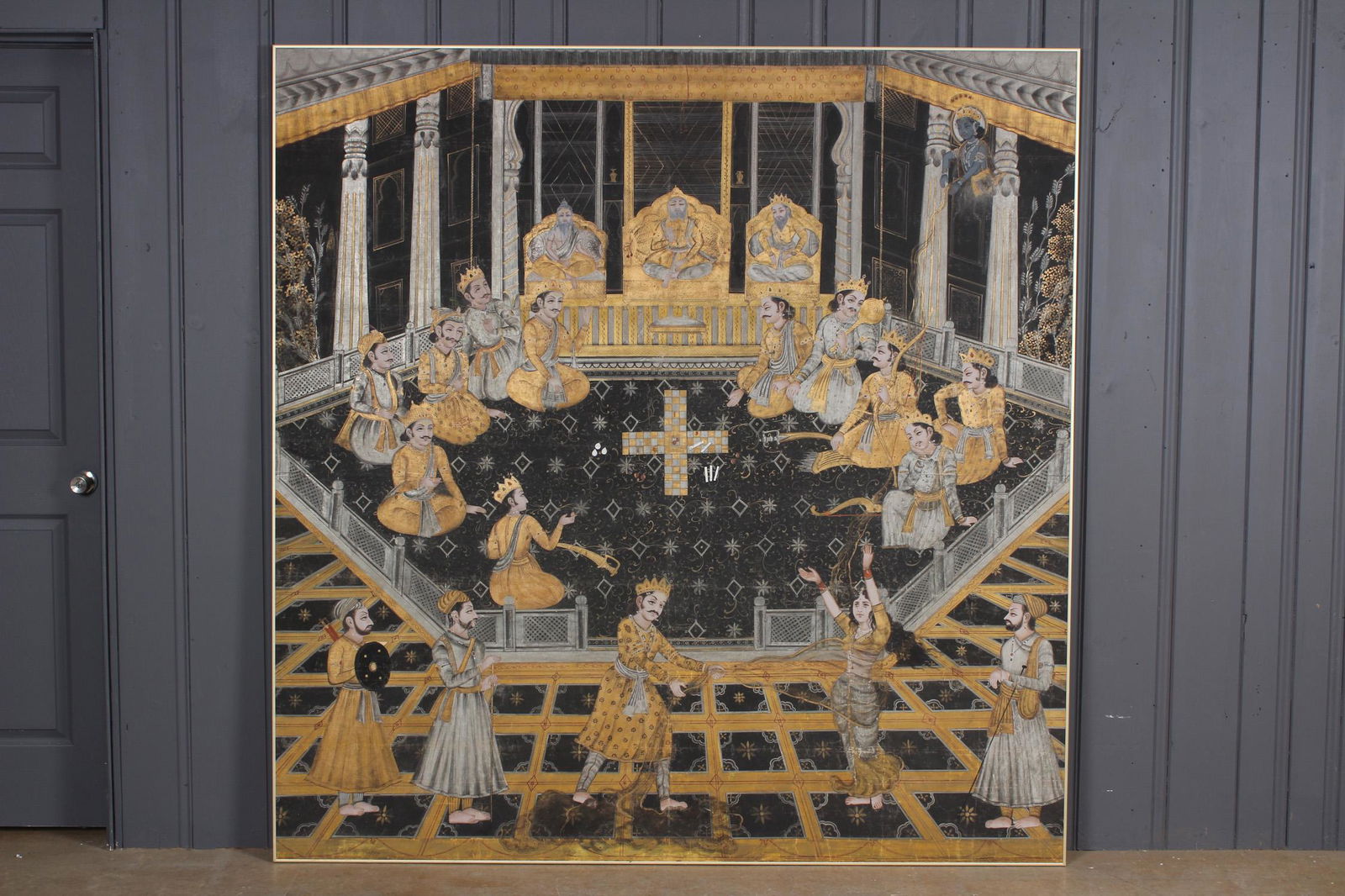 Large Nathdwara School Mughal Pichwai Painting (1 of 5)