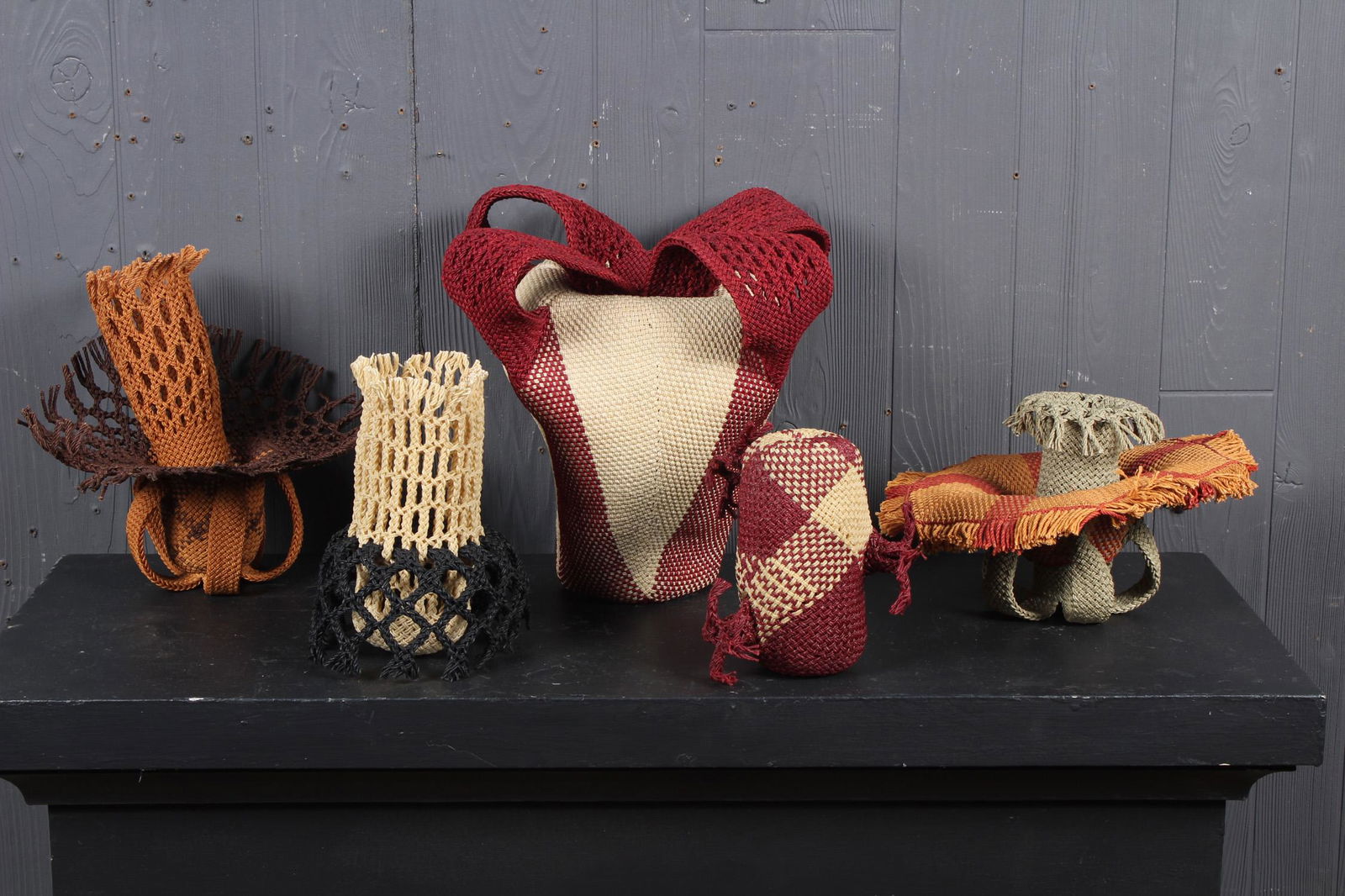 Lot of Studio Fiber Artworks- Multi Axis Forms (1 of 6)