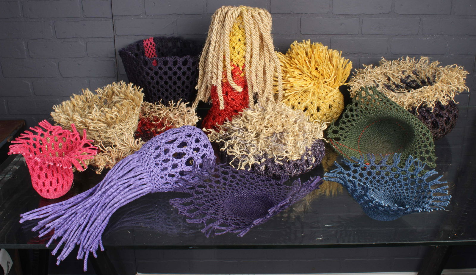 Lot of Studio Fibre Textile Art Works (1 of 8)