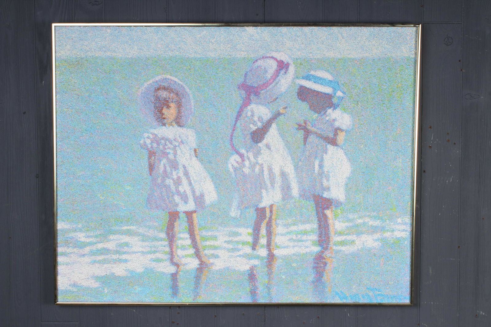 Modern Impressionist Heavy Impasto Painting (1 of 5)