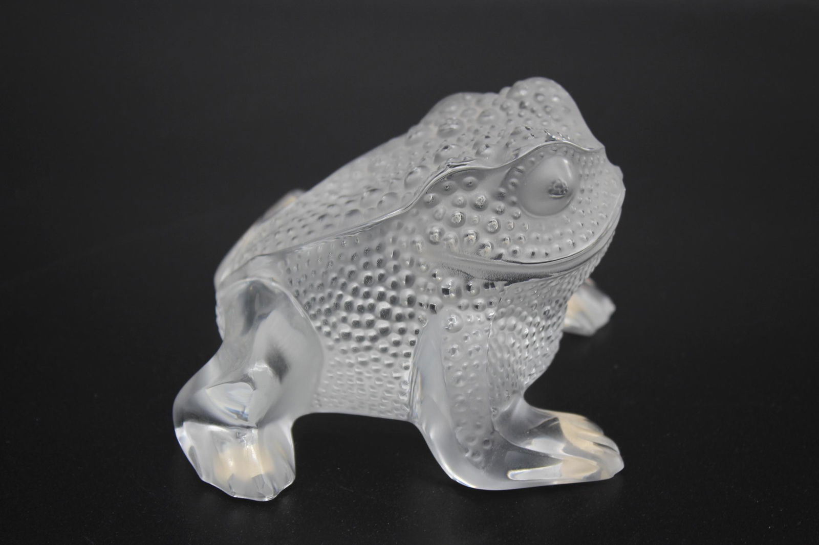 Lalique Gregoire Toad Crystal Figurine (1 of 5)