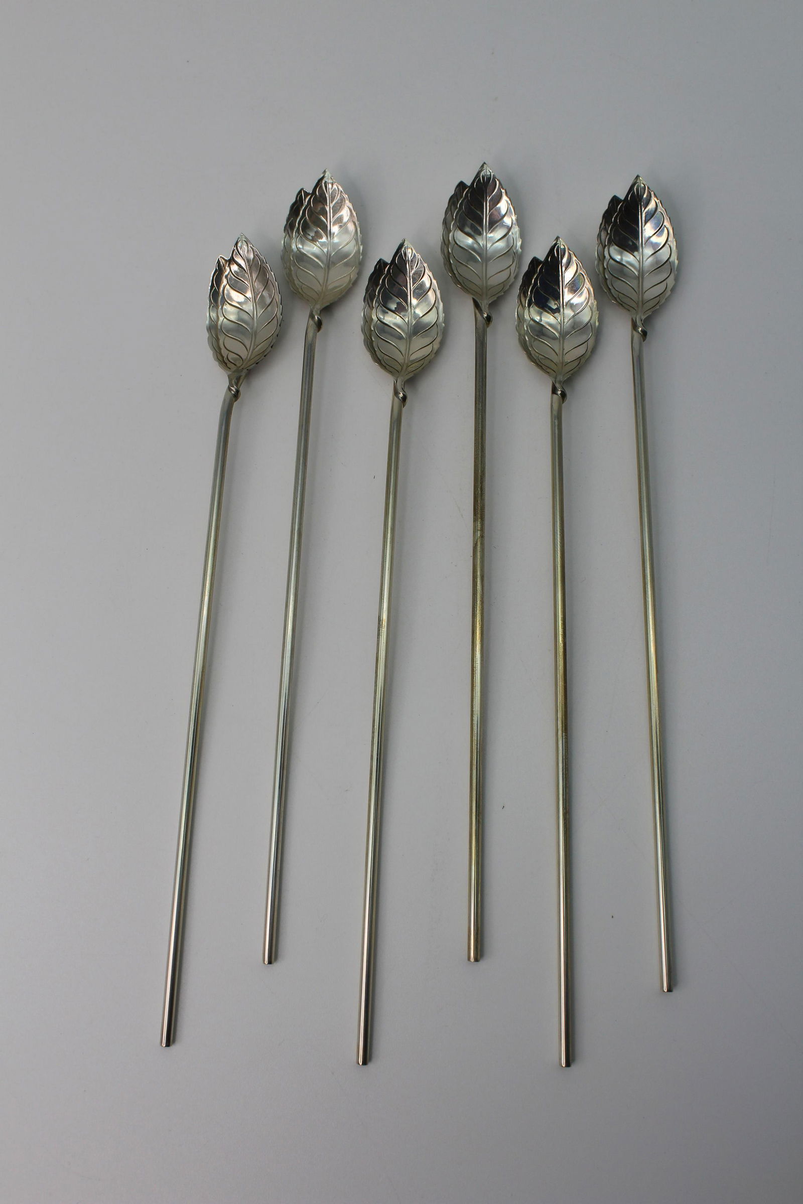 Six Tiffany & Co. Sterling Silver Iced Tea Spoons (1 of 6)