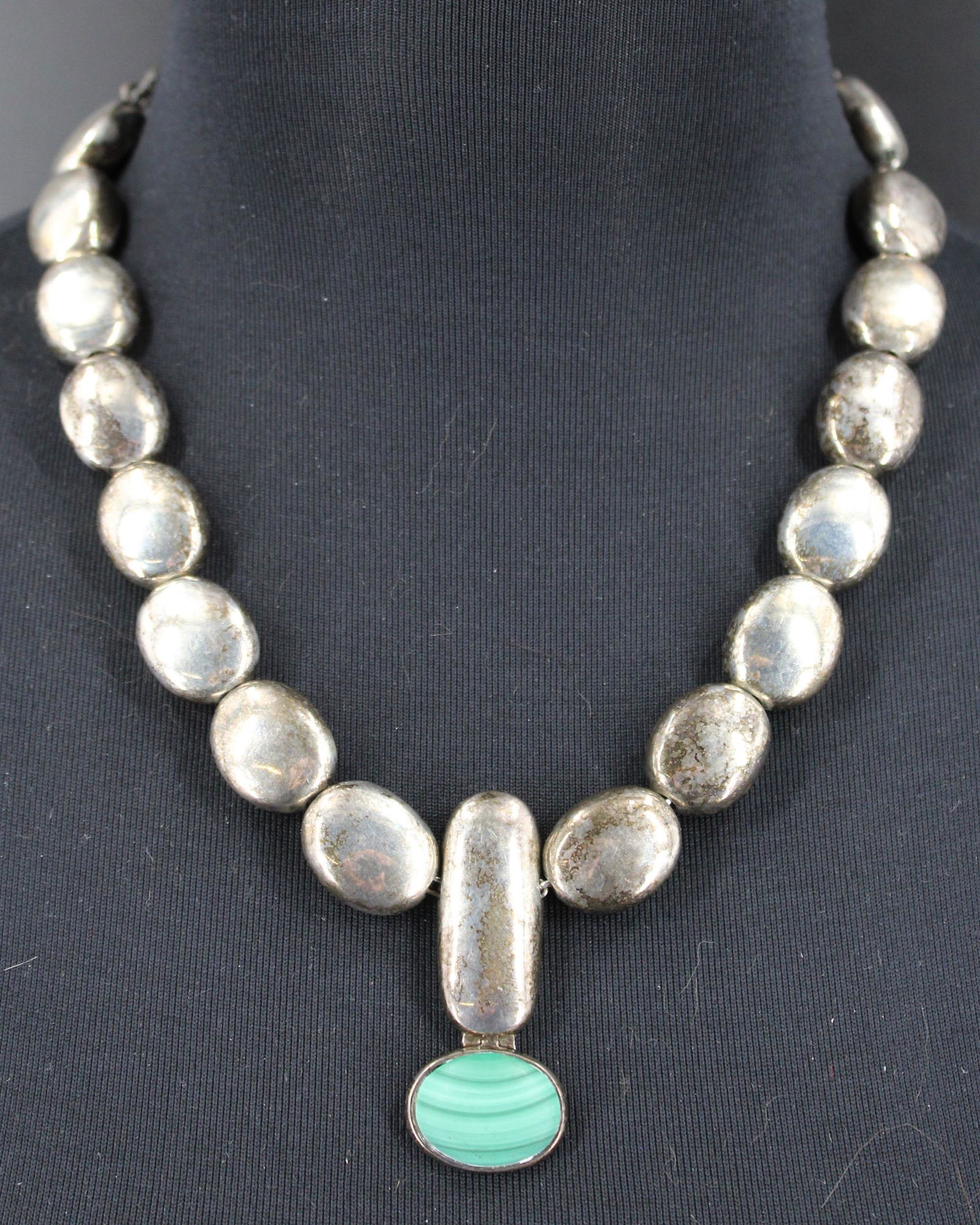 Mexican Sterling Silver Necklace (1 of 6)