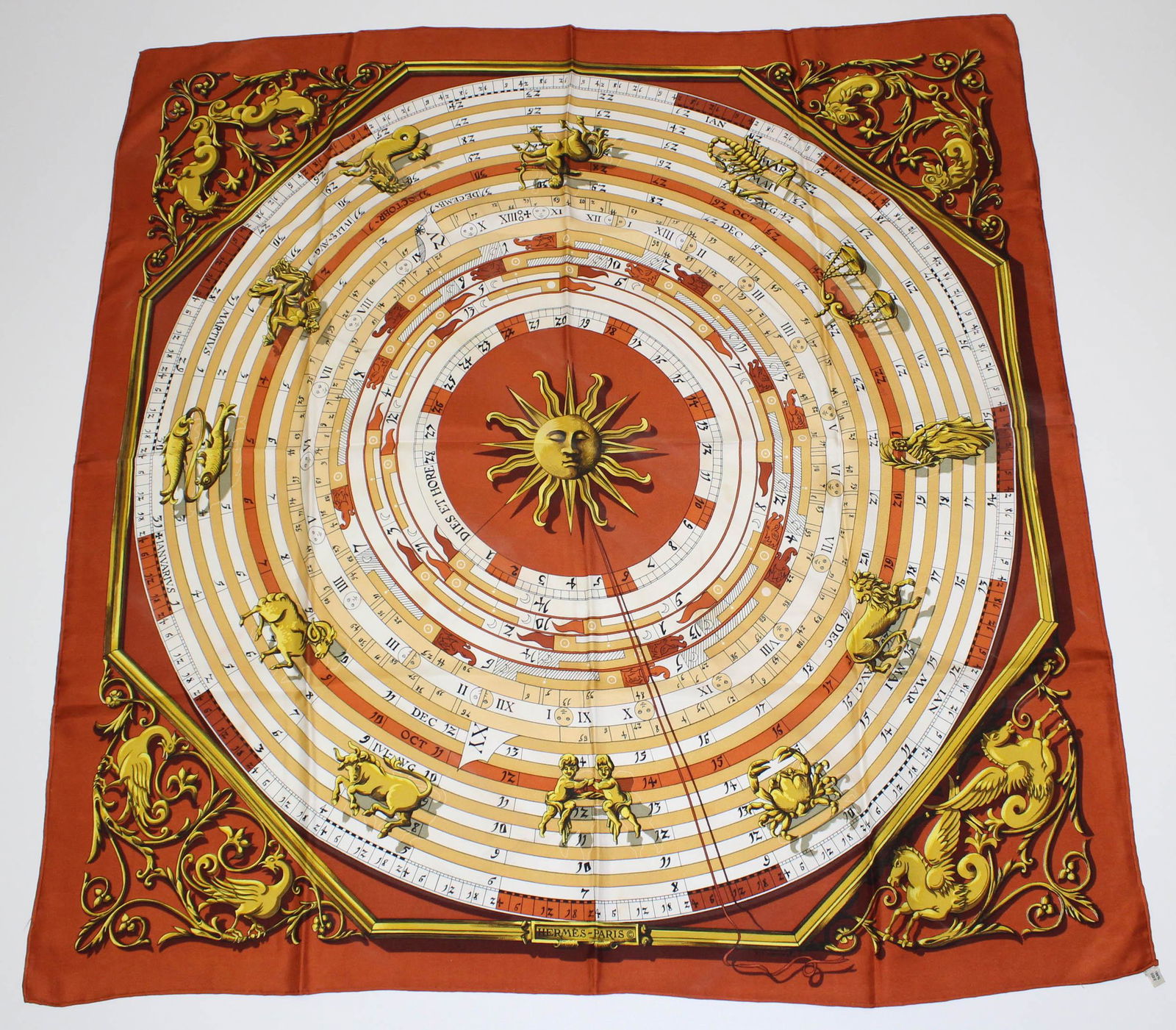 Hermes Paris Astrologie Silk Scarf (1 of 4)