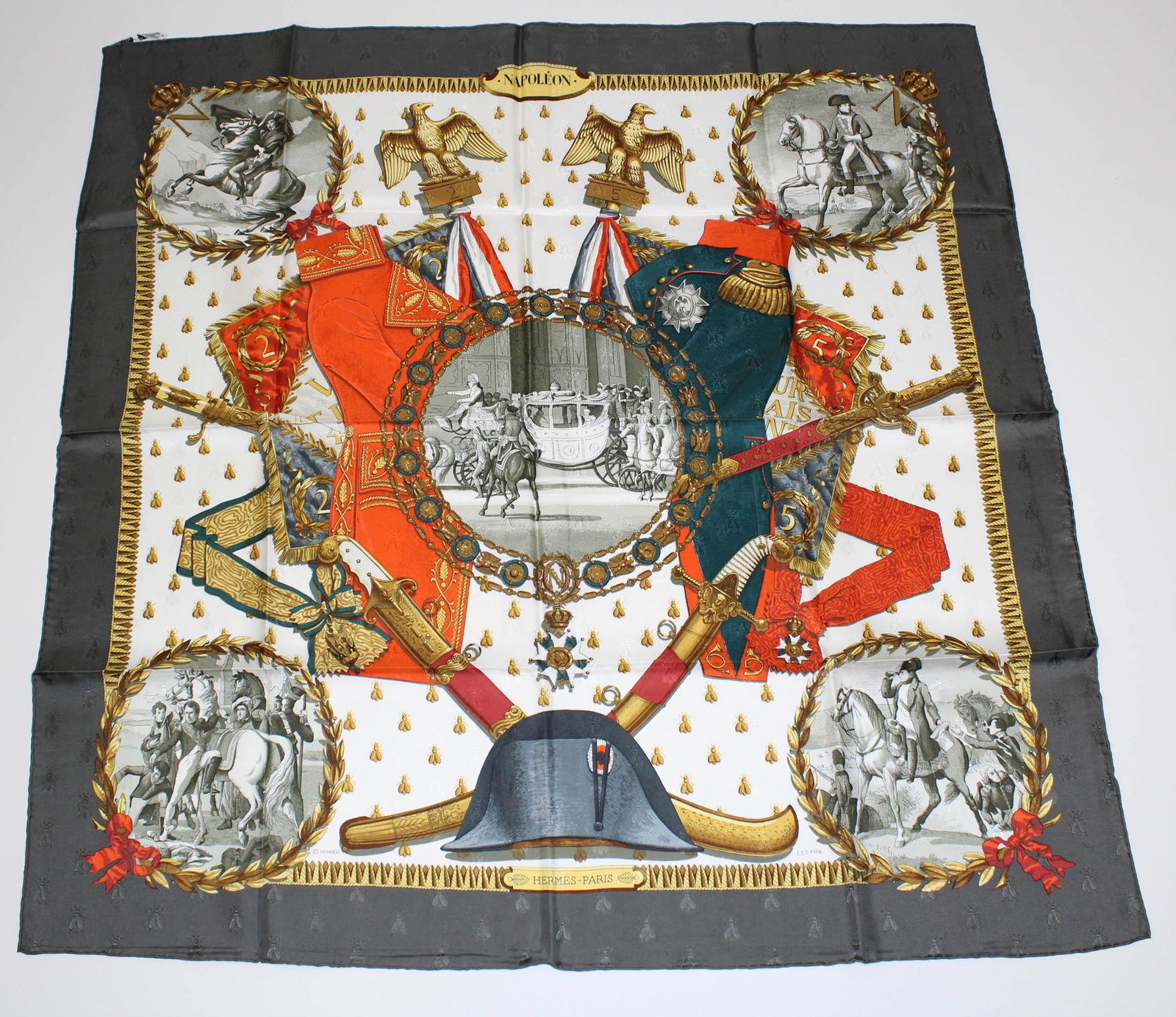 Hermes Paris Napoleon Silk Scarf (1 of 7)