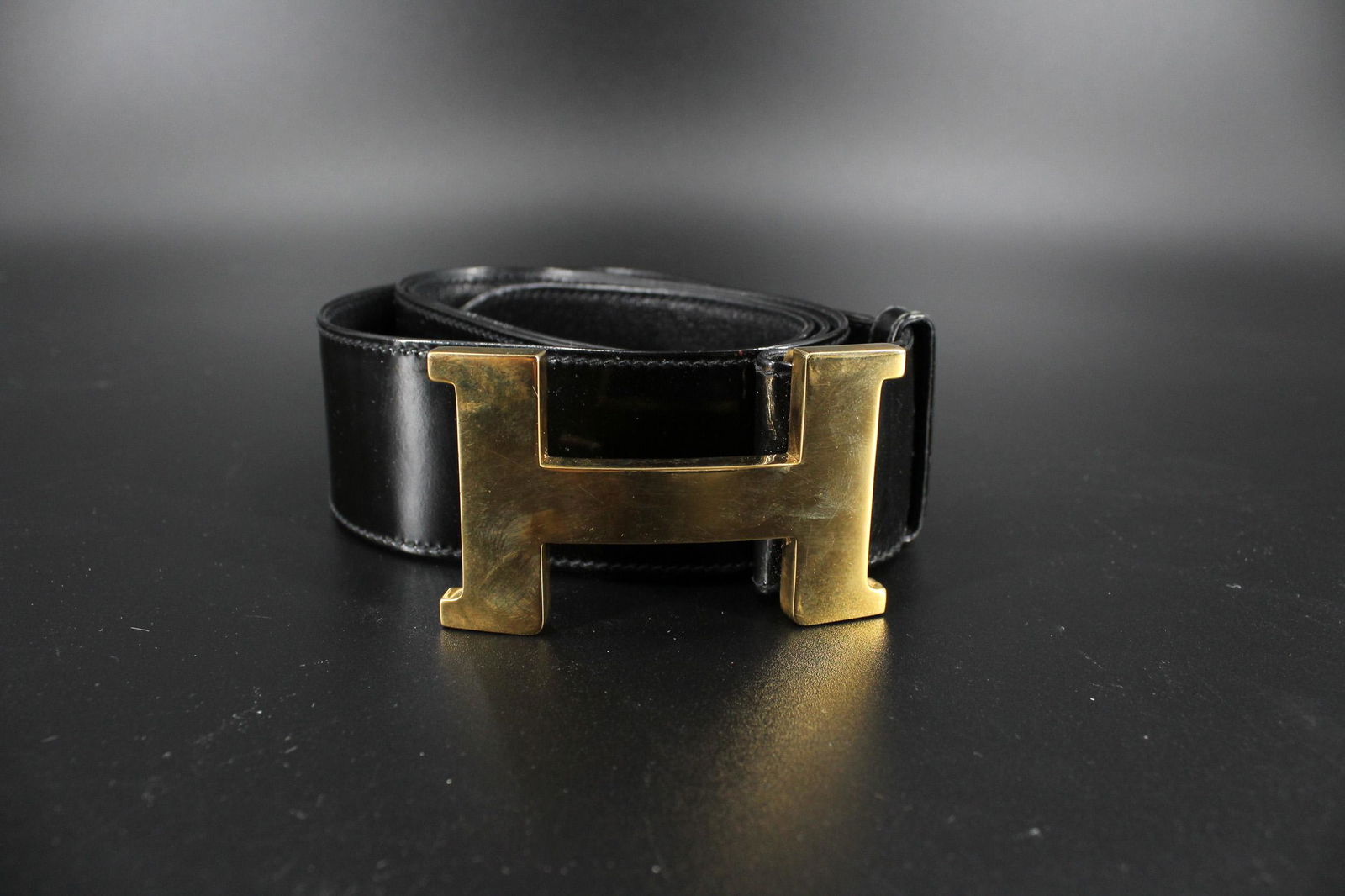 Hermes Constance Buckle on Gucci Belt (1 of 5)