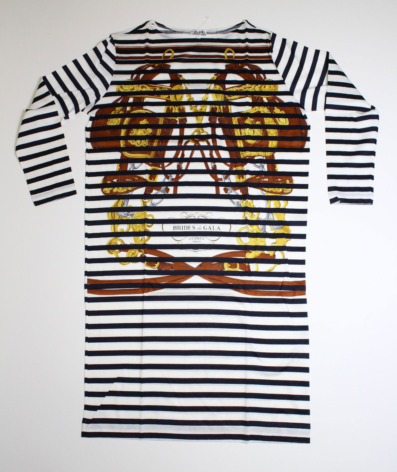 Hermes Brides de Gala Print Cotton Dress (1 of 5)