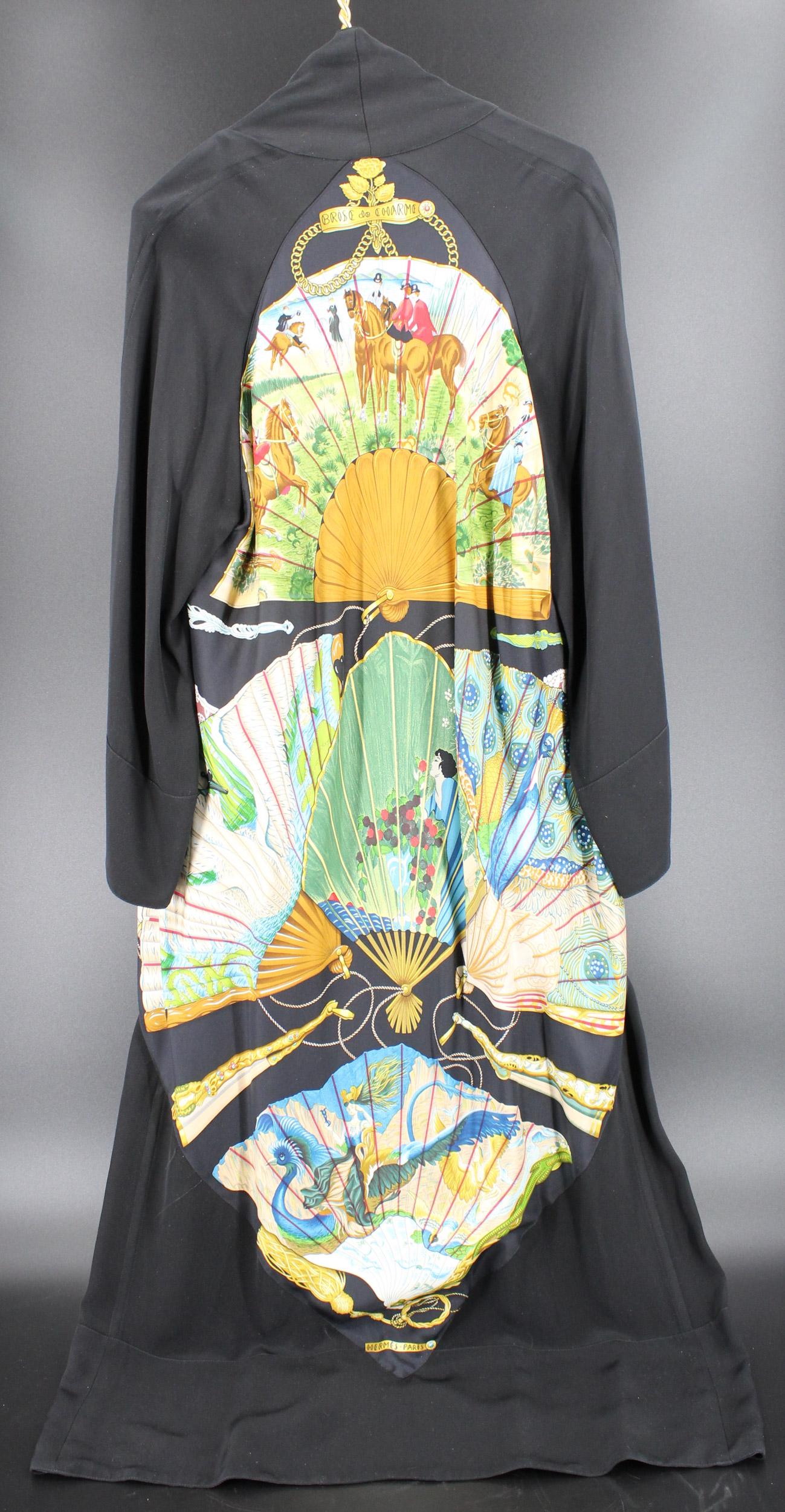 Hermes Paris Brise de Charme Silk Kimono (1 of 6)
