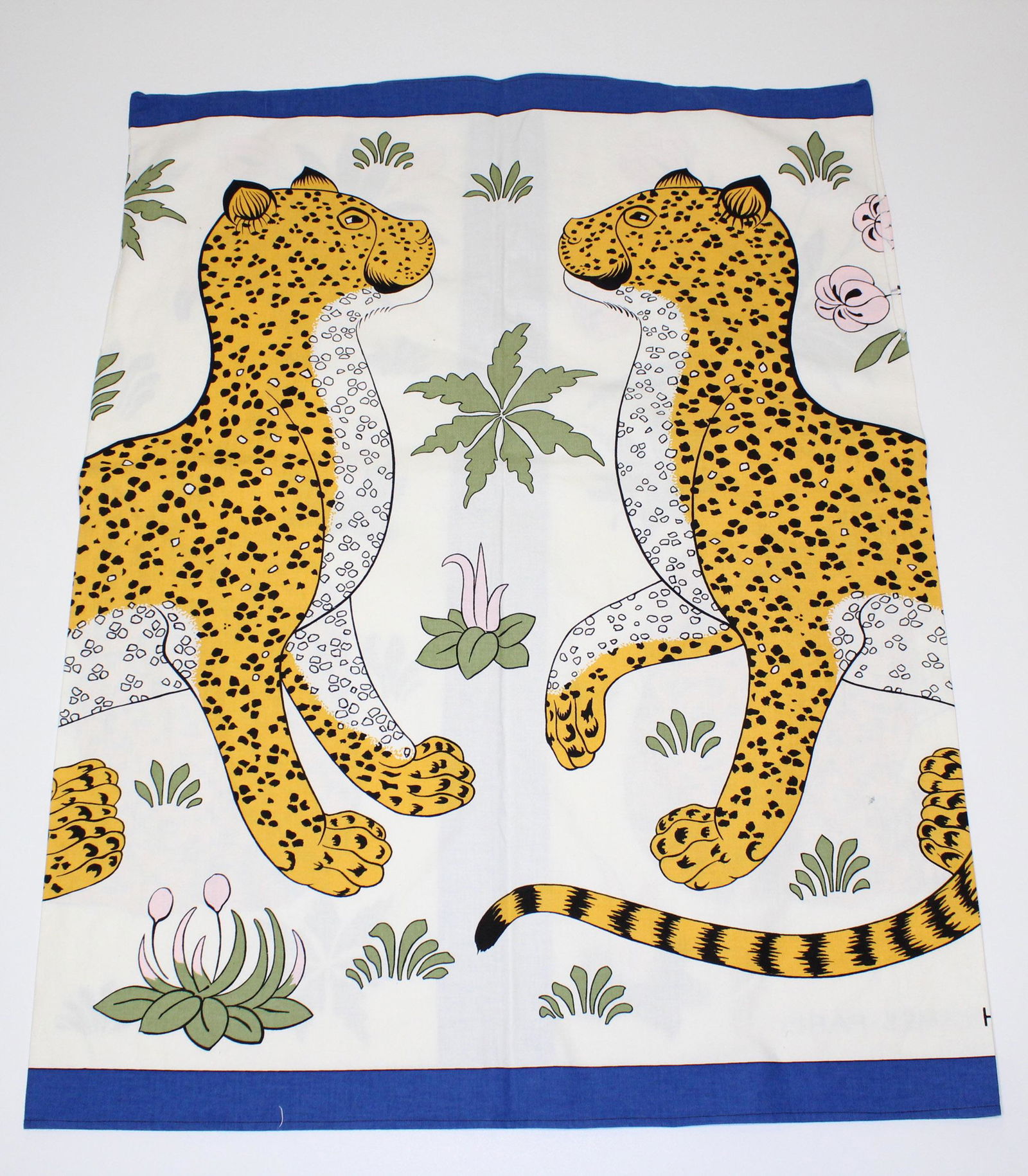 Hermes Paris Cotton Tunic Dress Leopards (1 of 4)