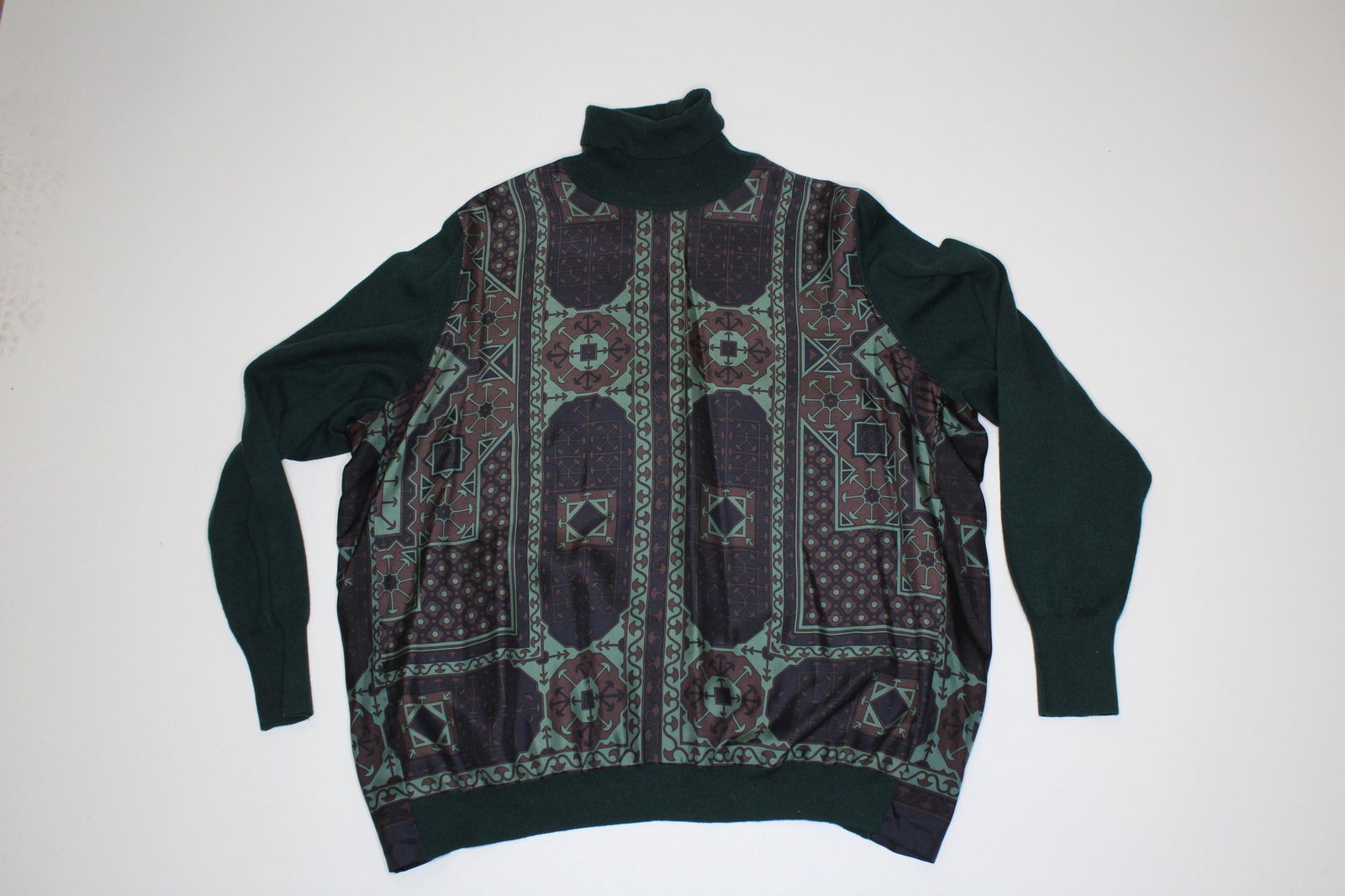 Hermes Silk Turtleneck Sweater (1 of 4)