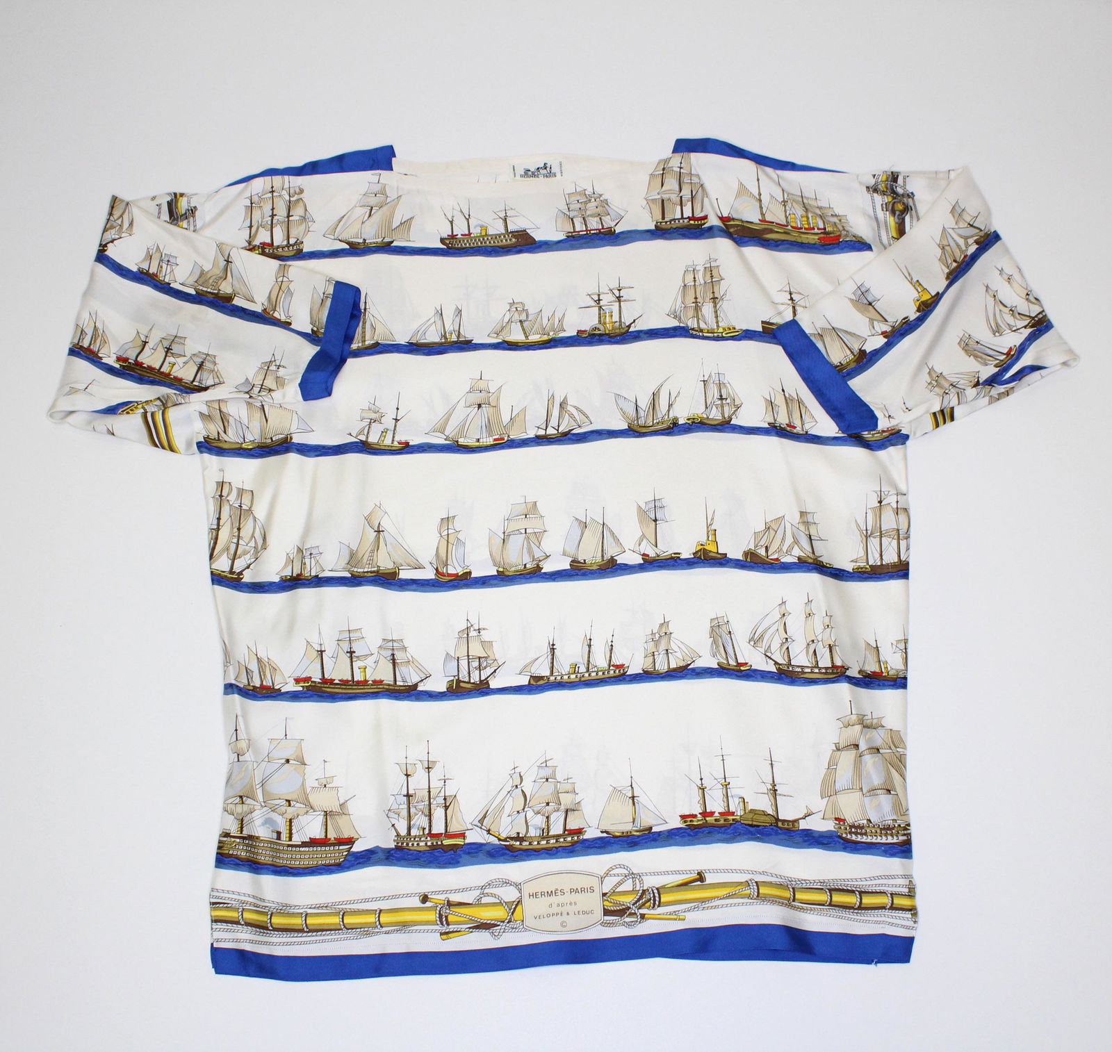 Hermes Silk Tunic Navires D'Europe (1 of 4)