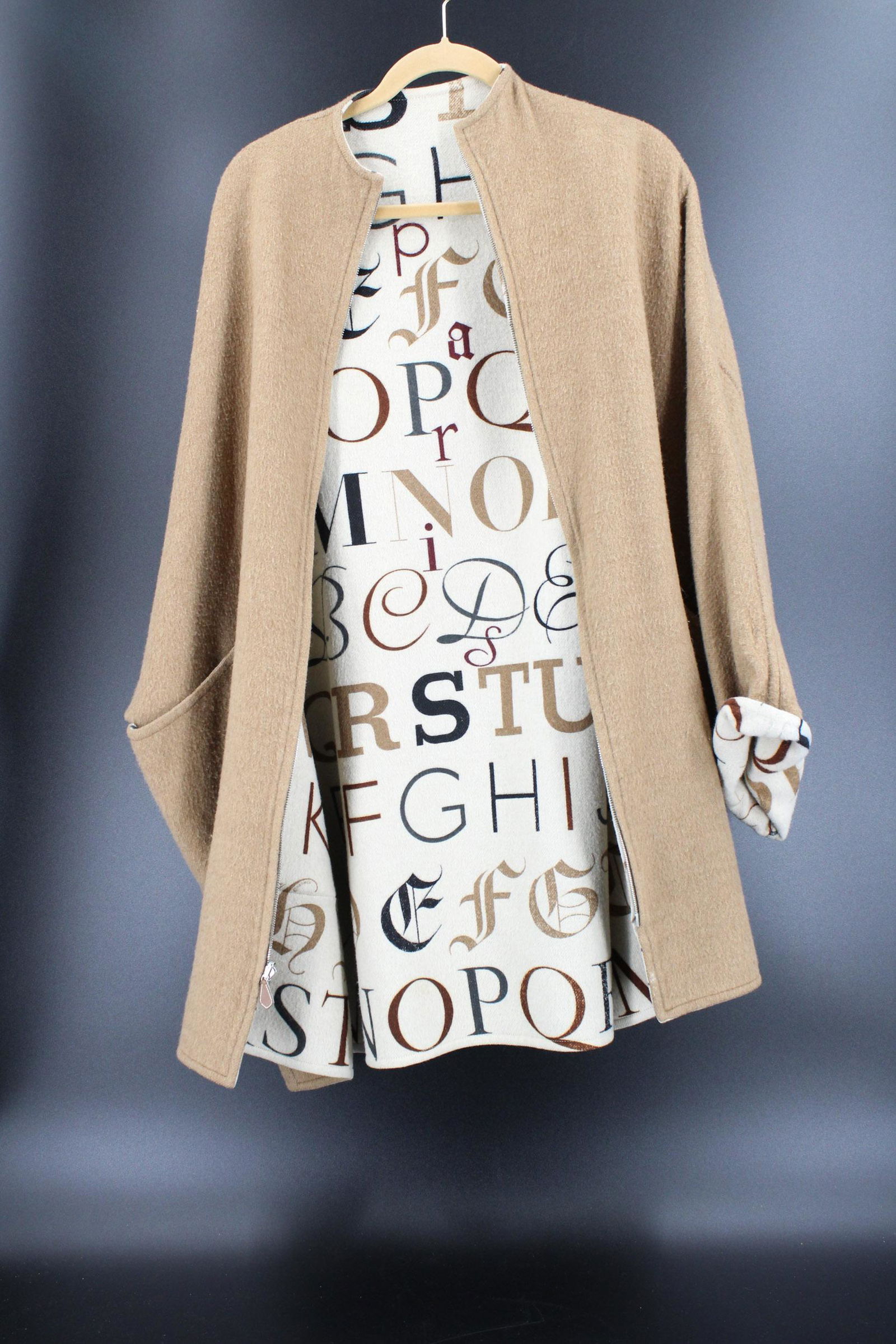 Hermes Wool and Cashmere Reversible Jacket (1 of 7)