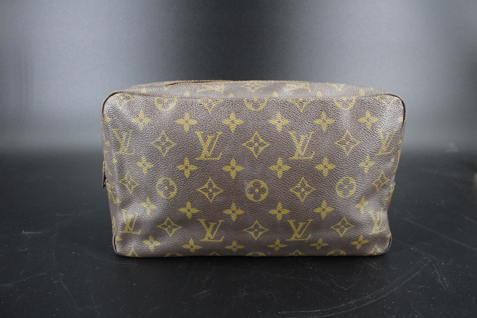Louis Vuitton Monogram Canvas Leather Toiletry Bag (1 of 7)