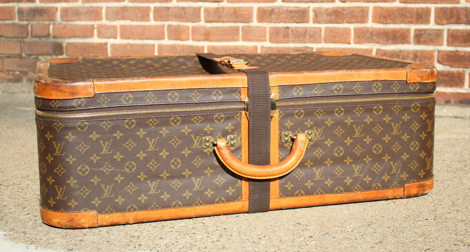 Louis Vuitton Monogram Canvas Leather Suitcase (1 of 14)