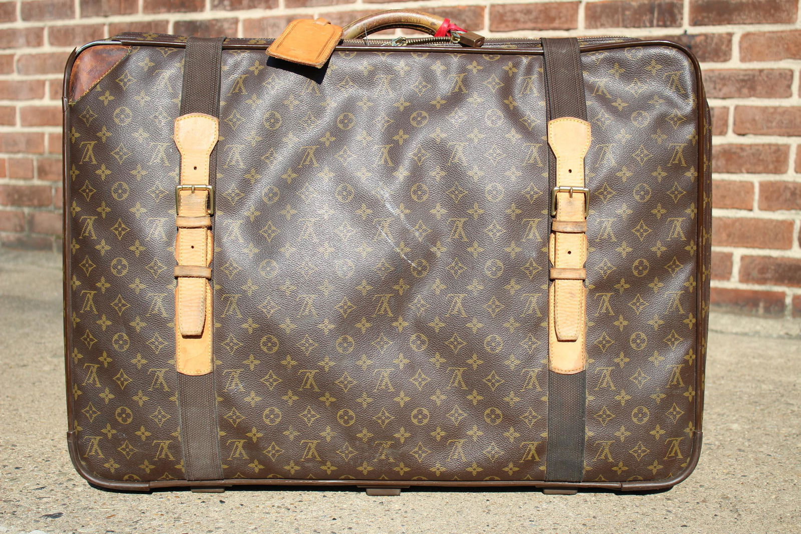 Louis Vuitton Monogram Canvas Leather Suitcase (1 of 14)