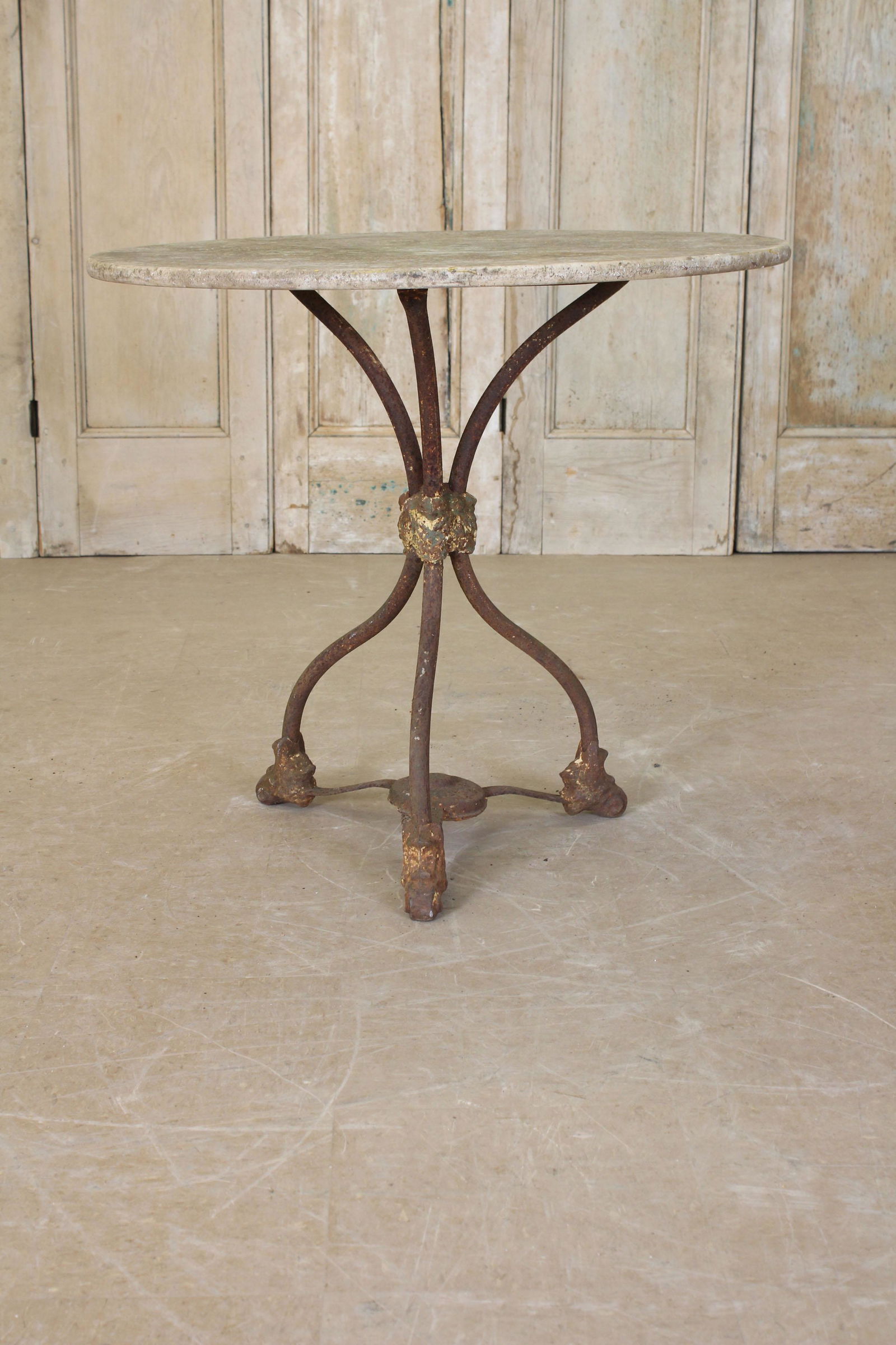 Late 19th to 20th Wrought & Cast Iron Garden Table (1 of 7)