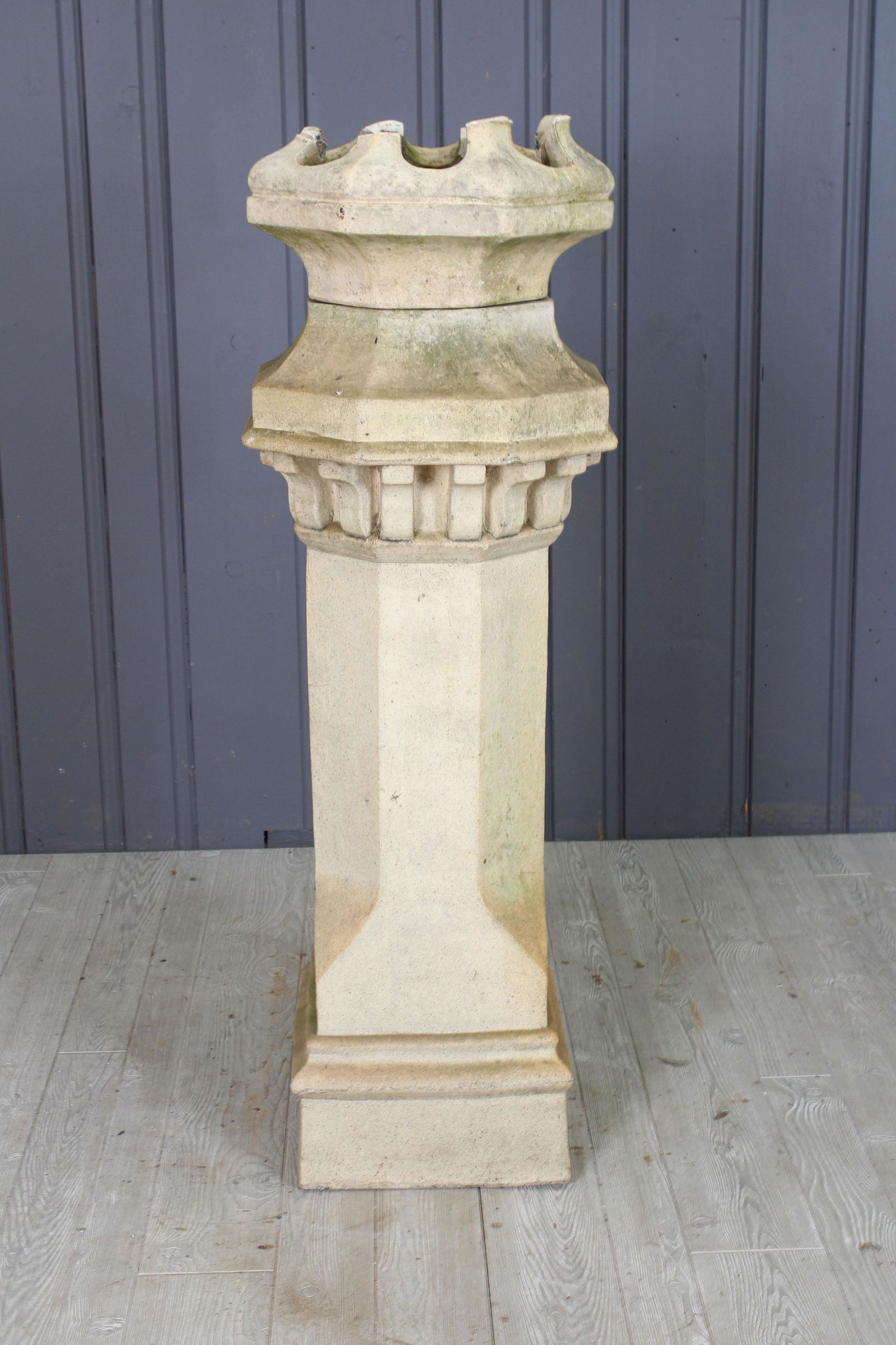 Late 19th C. English Terracotta Chimney Pot (1 of 6)
