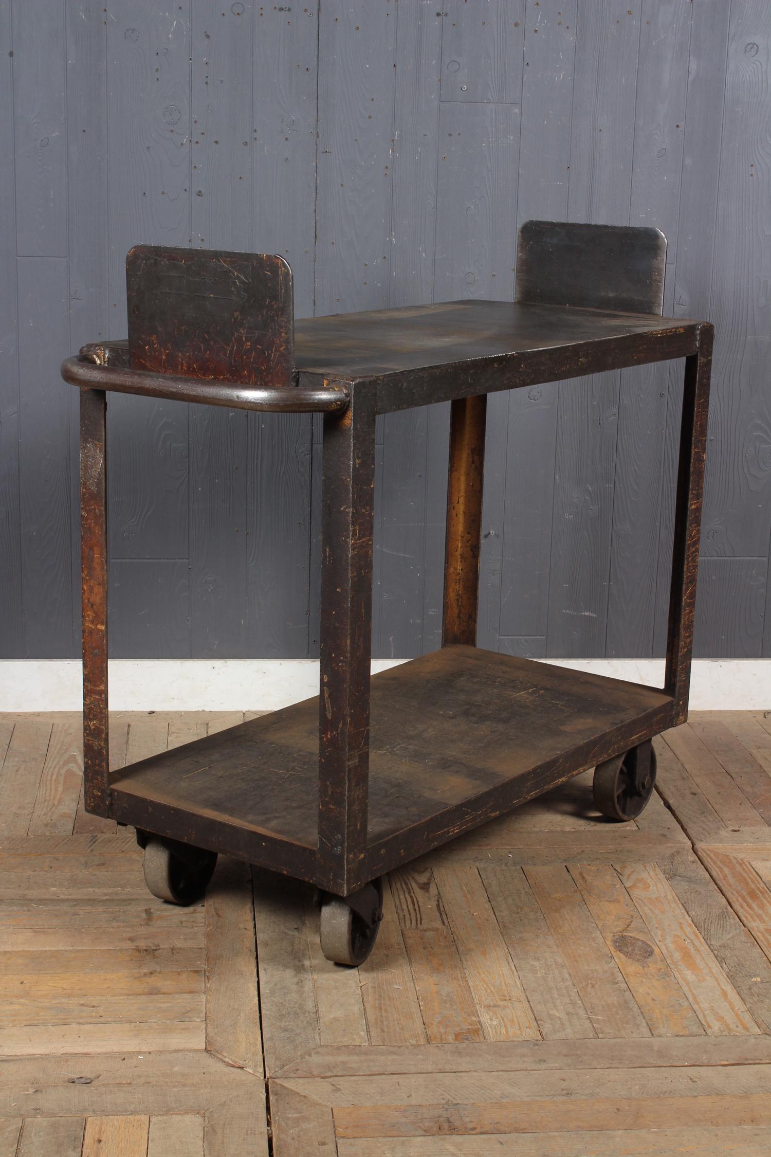 2 Tier Industrial Shop Cart (1 of 4)