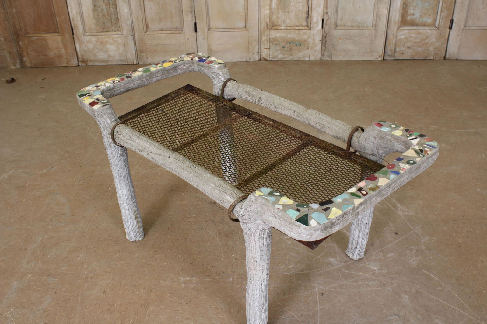 Ferro Cement Garden Table or Brazier (1 of 6)