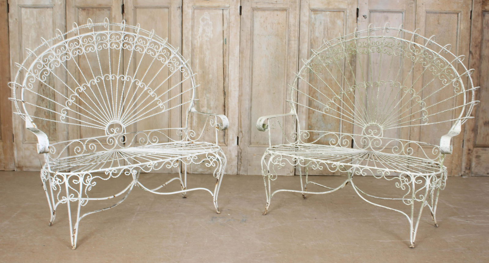 2 Wirework Settees (1 of 4)