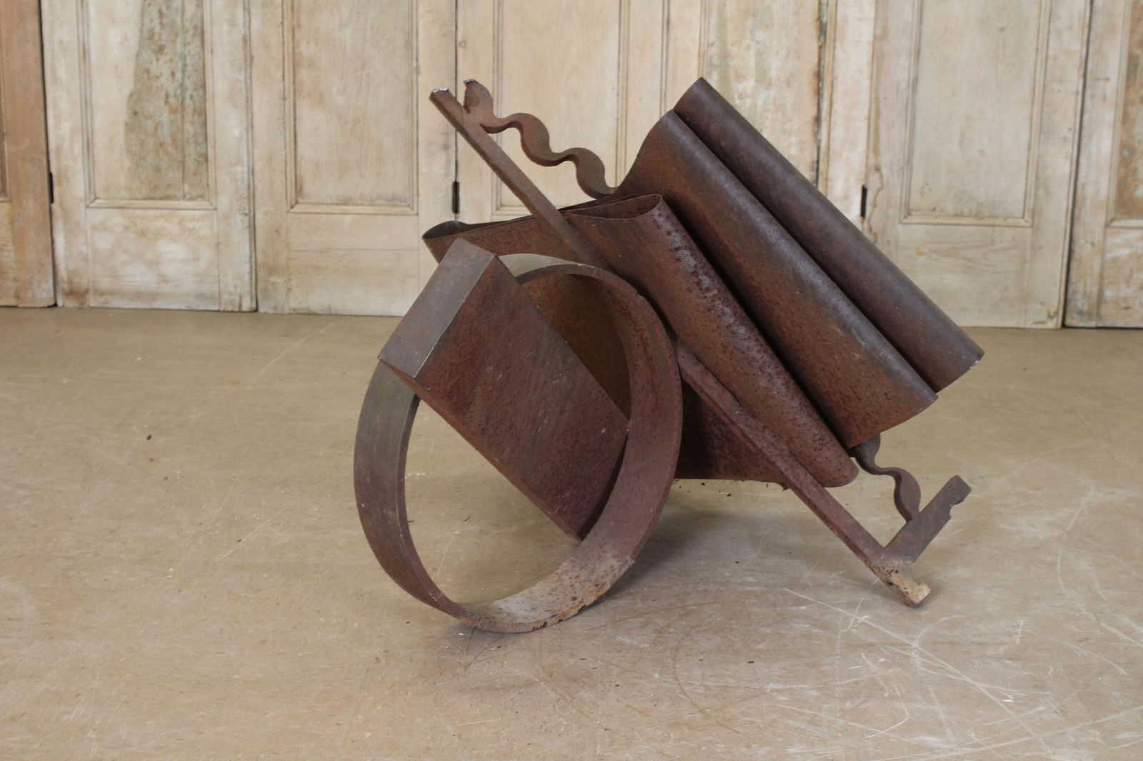 20th C. Abstract Metal Garden Sculpture (1 of 5)