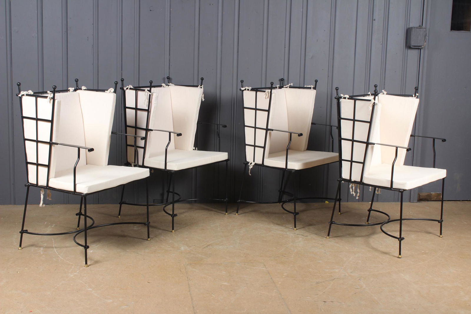 Janus et Cie Style Suite of Winged Chairs (1 of 4)