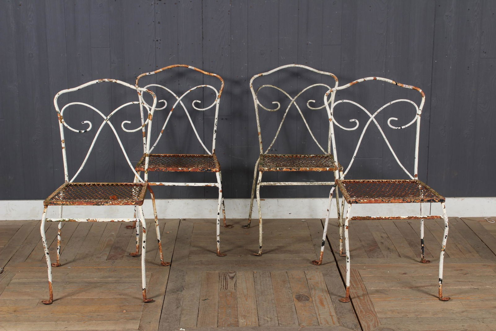 4 Wrought Iron Chairs (1 of 4)