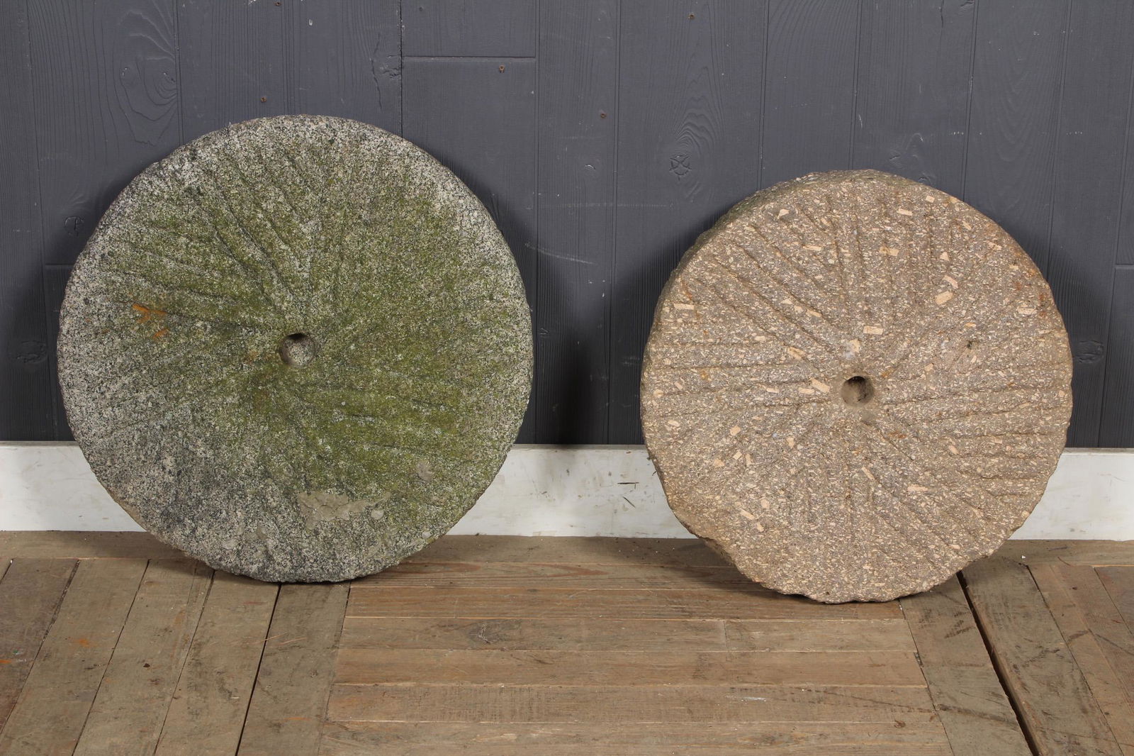 2 19th C Grinding Stones (1 of 4)