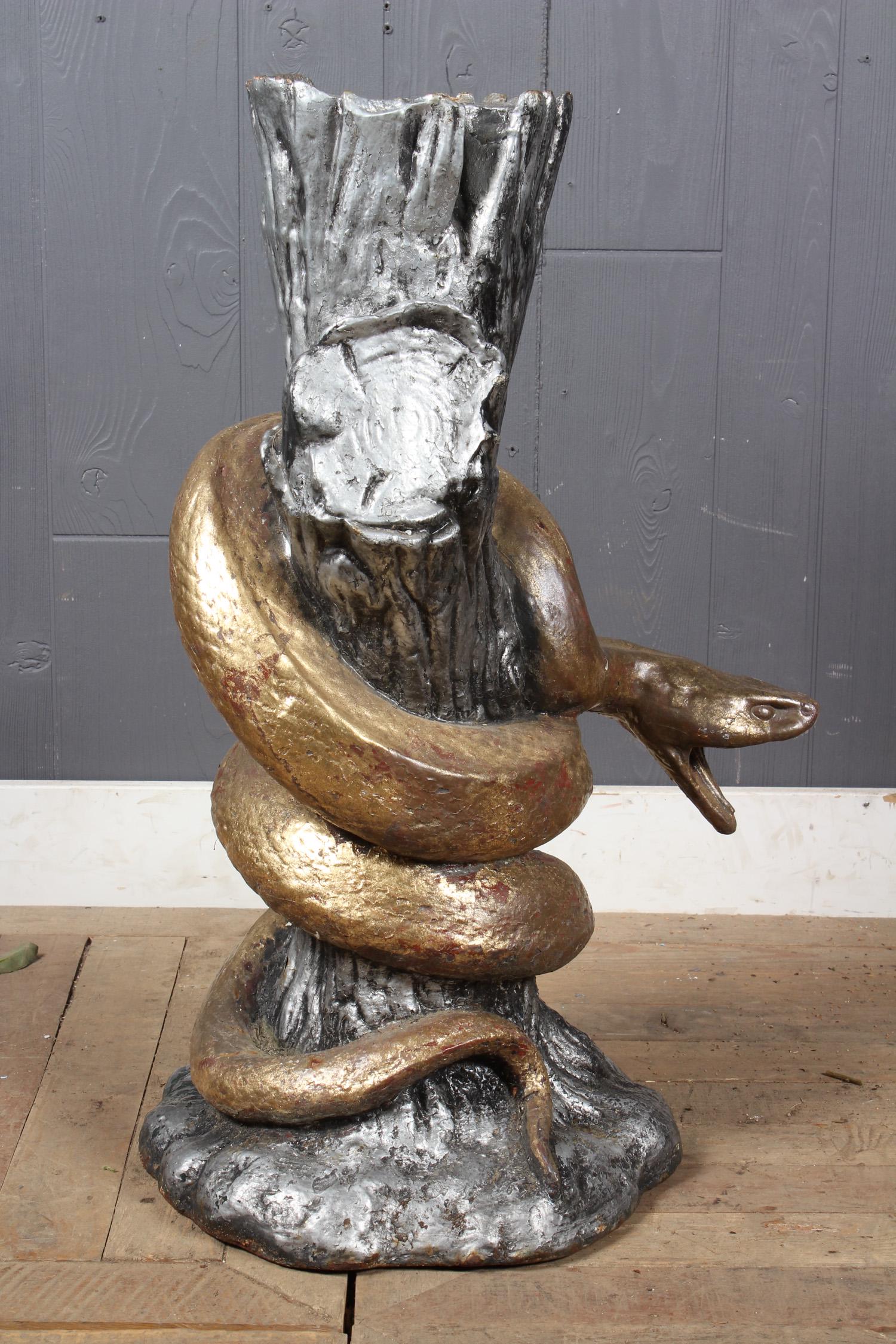 Cast Iron Snake Fountainhead (1 of 5)