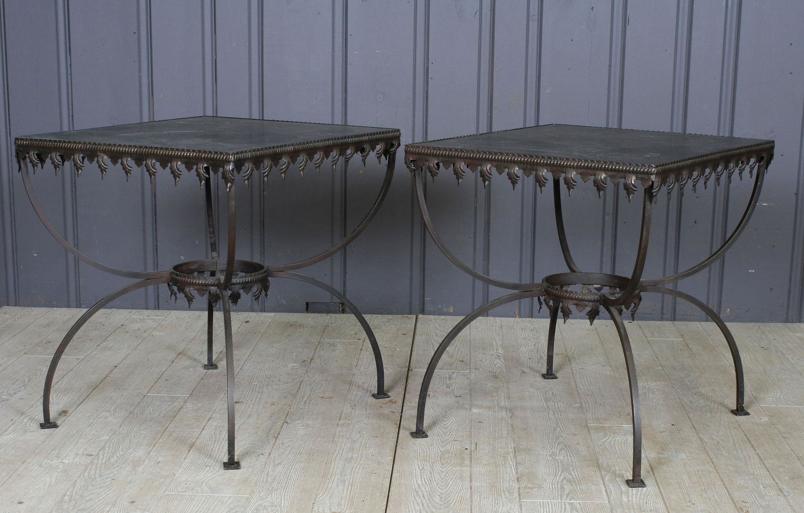 French Gothic Style Wrought Iron Tables (1 of 6)