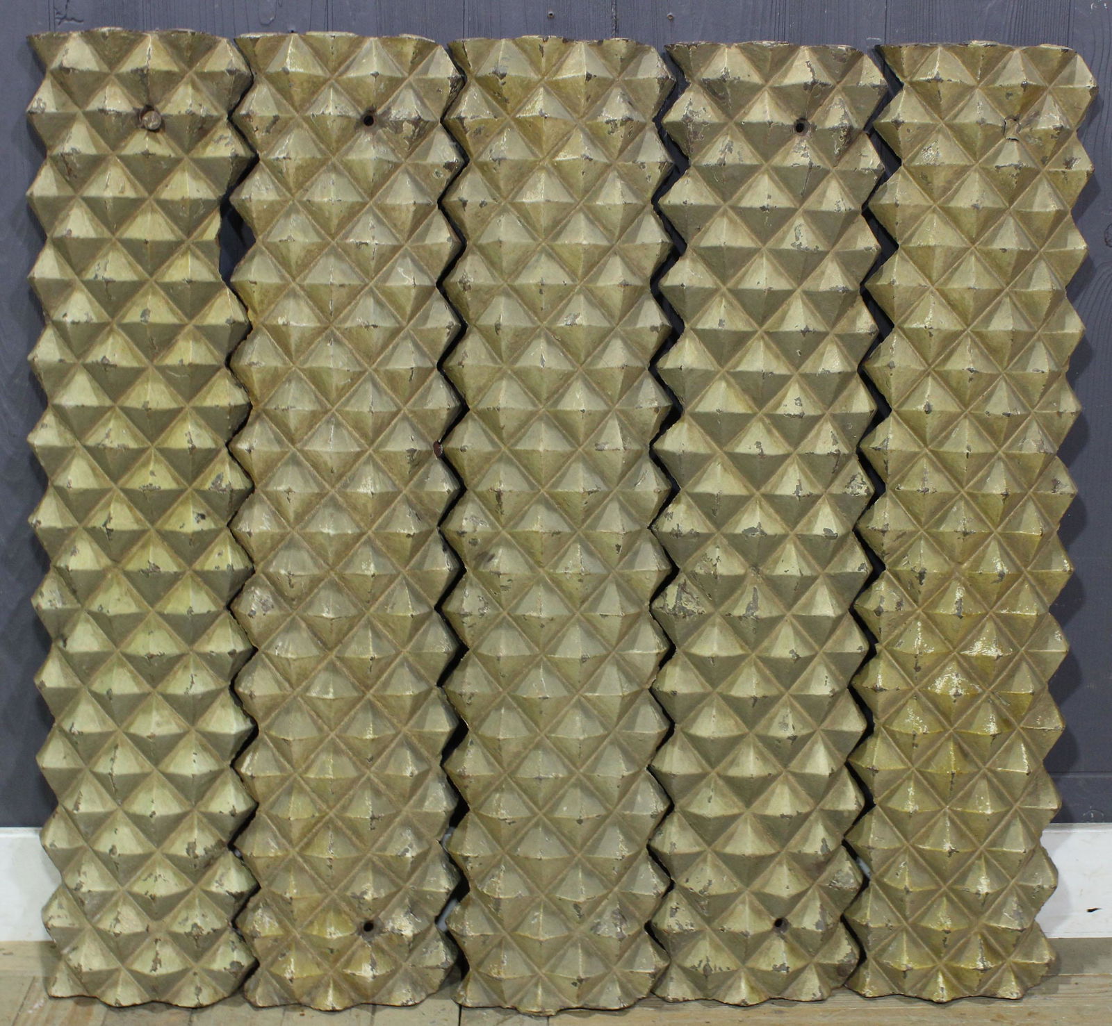 Knurled Cast Iron Architectural Panels (1 of 4)