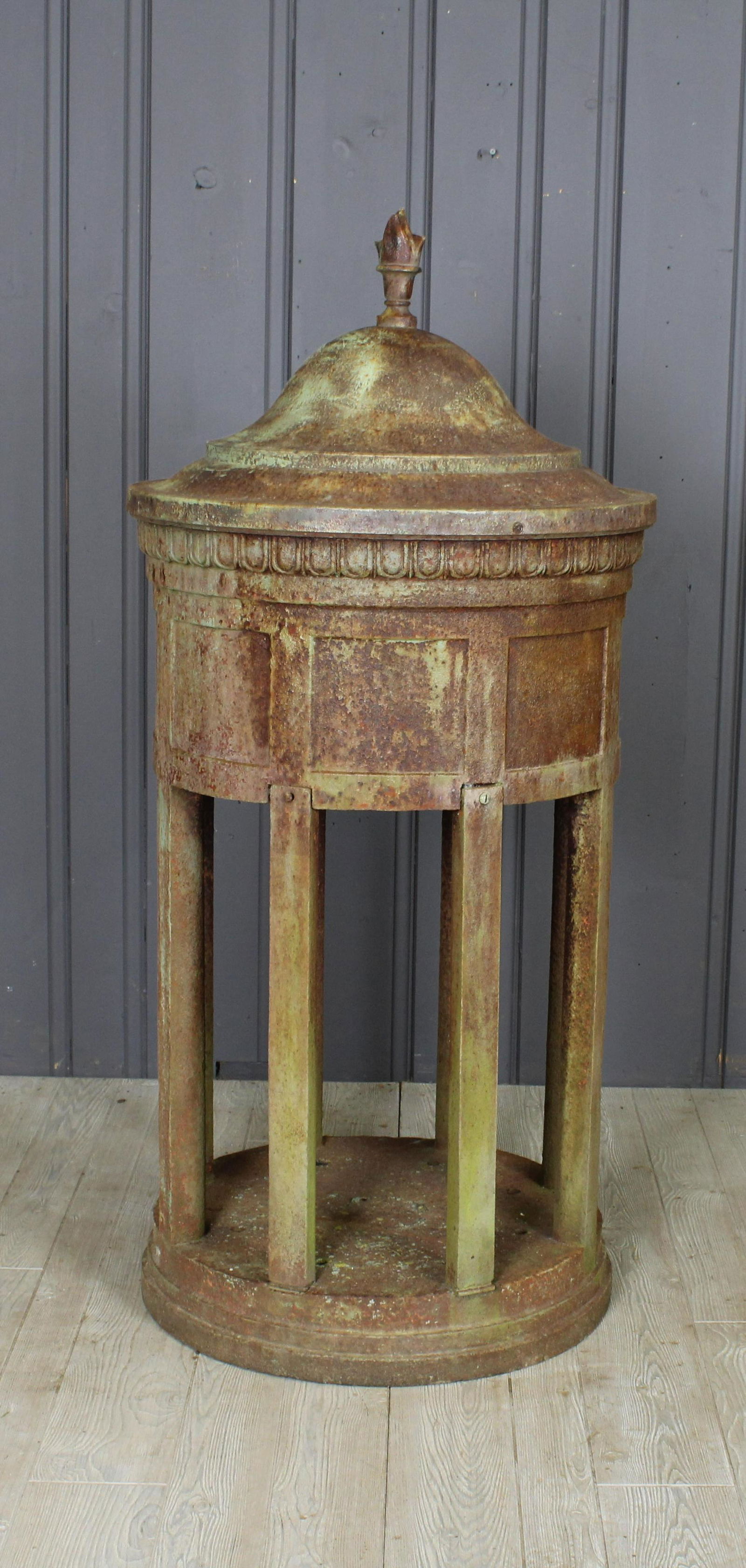 Monumental Cast Iron Road Bridge Lantern (1 of 5)