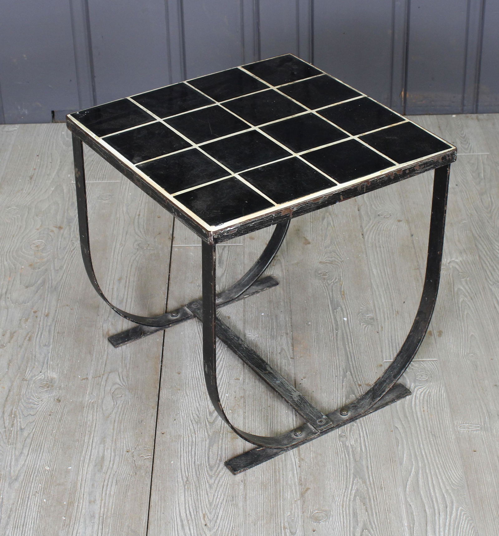 Art Deco Tiled Top Drinks Table (1 of 4)
