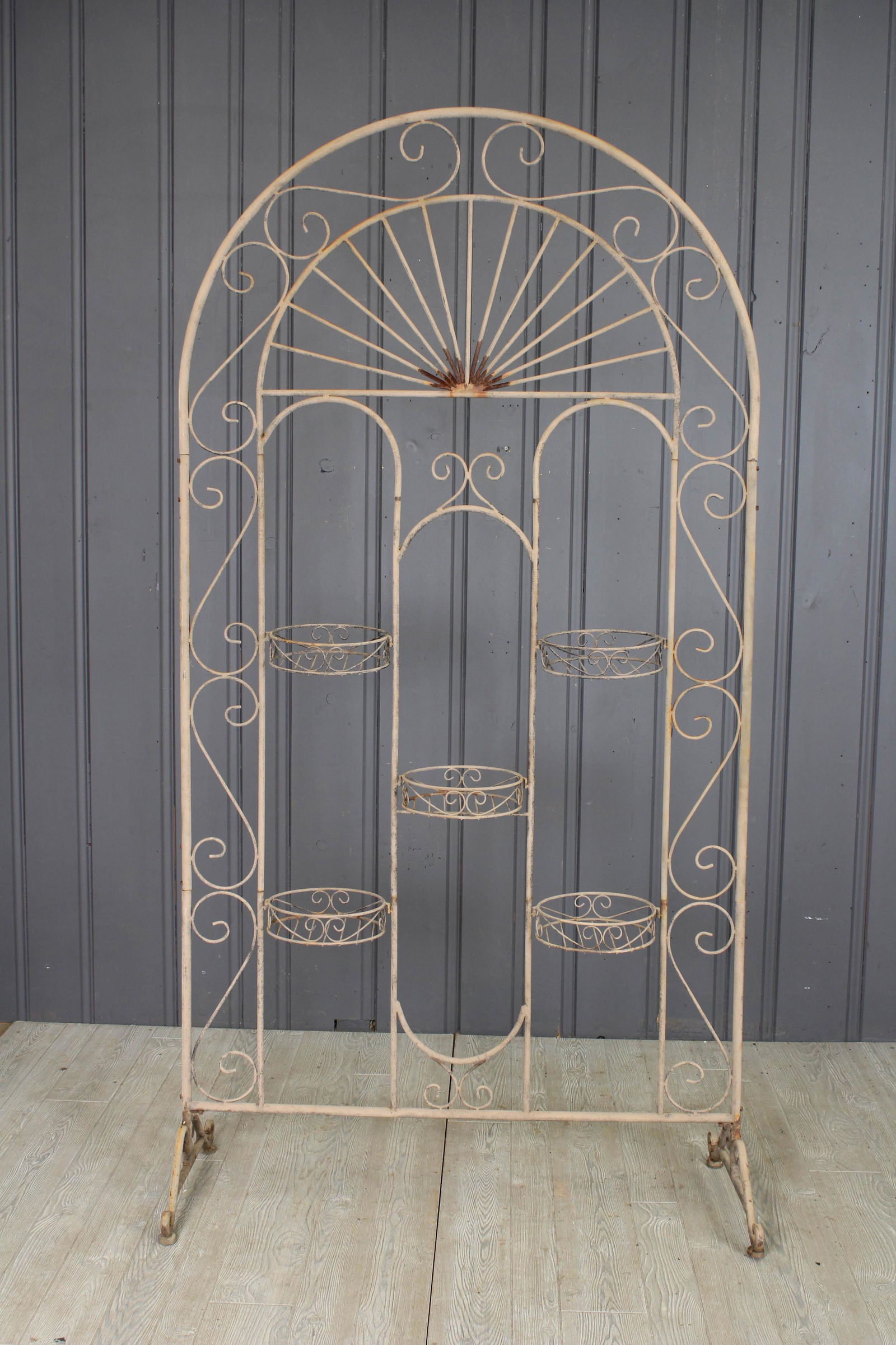 Wrought Iron Plant Stand Screen (1 of 6)