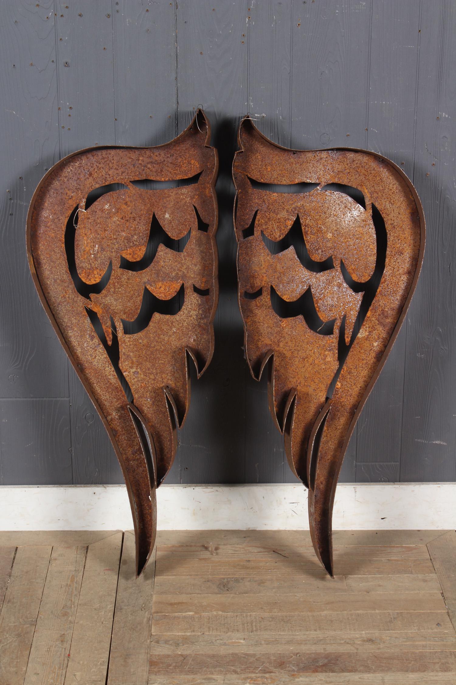 Decorative Sheet Metal Angel Wings (1 of 4)