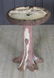 Cast Stone Faux Bois Bird Bath