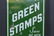 S&H Green Stamps Porcelain over Iron 2-Sided Sign - 12