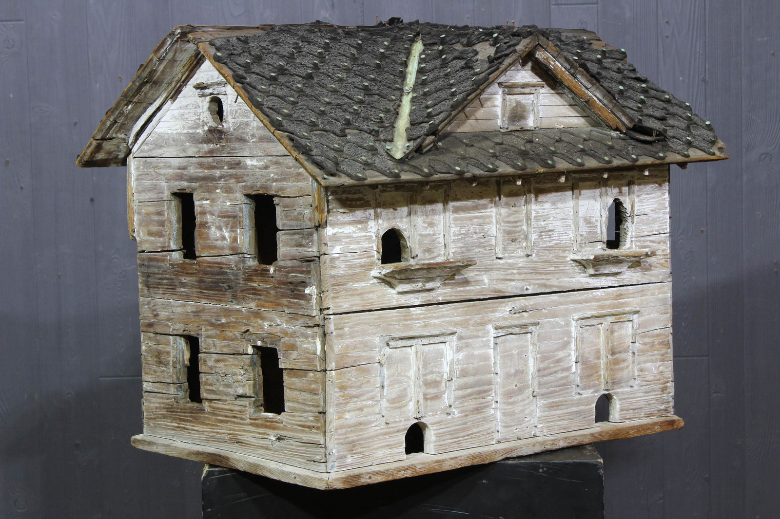 Architectural Model Purple Martin House: Architectural Model House. Size: 22.5"H x 28"W x 21'D