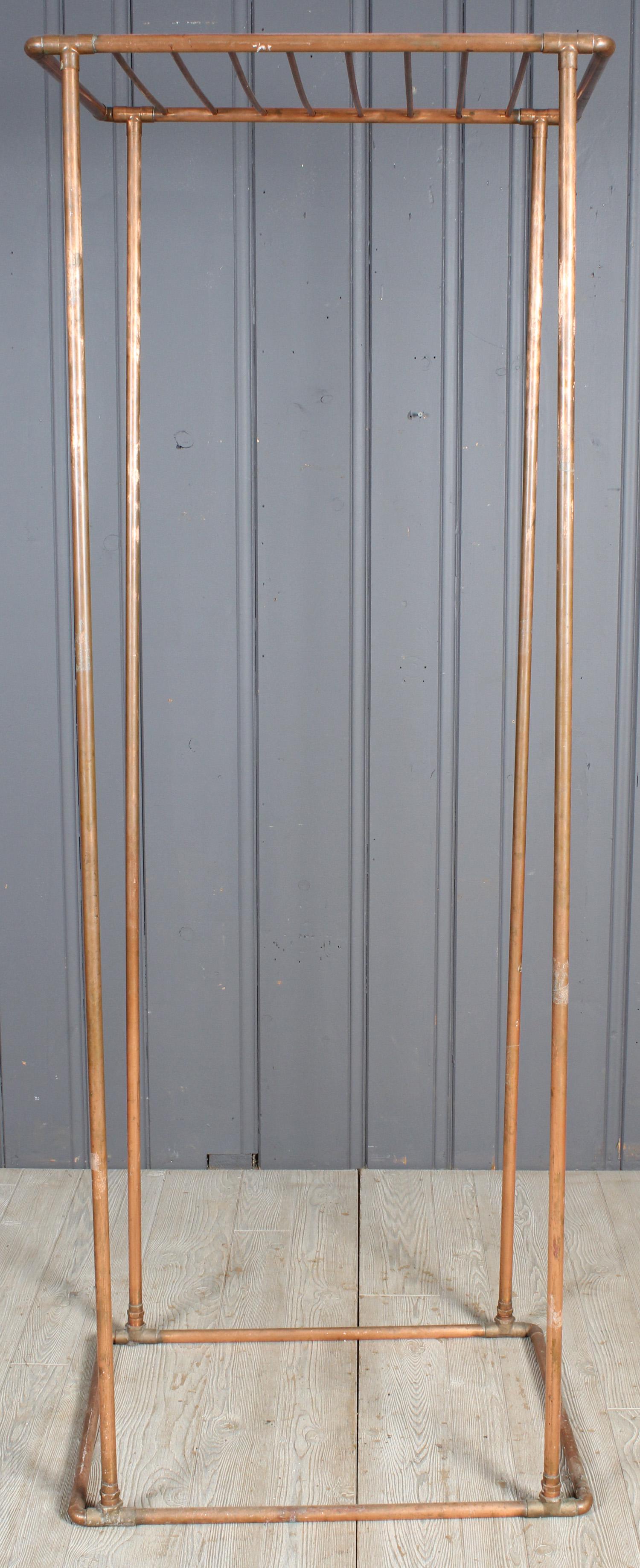 Studio Copper Haberdashery Rack: Studio Copper Haberdashery Rack. Size: 81" H x 30" W x 23" D