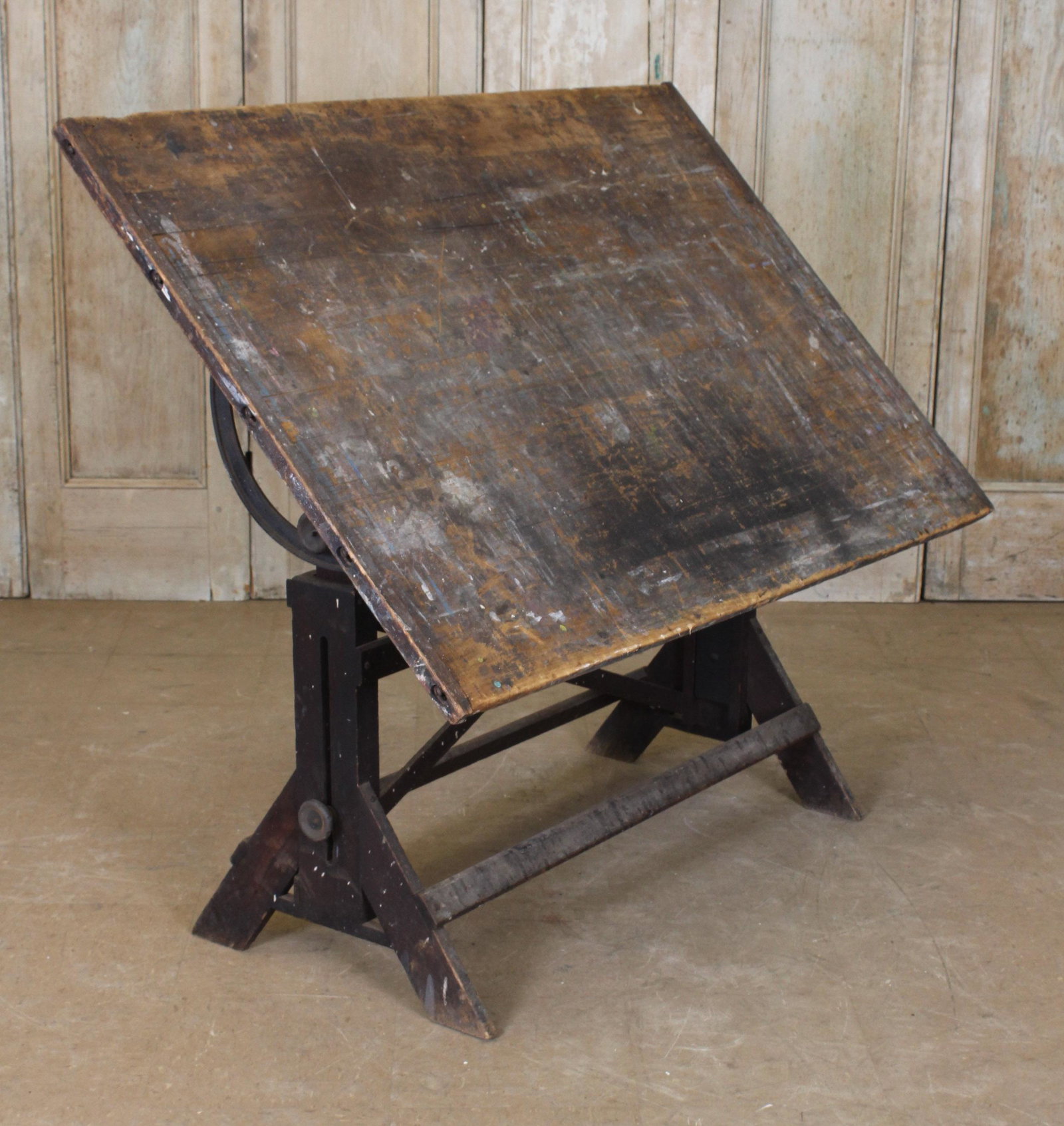 Vintage Drafting table: Vintage Drafting table. Size of top: 36" H x 54" W