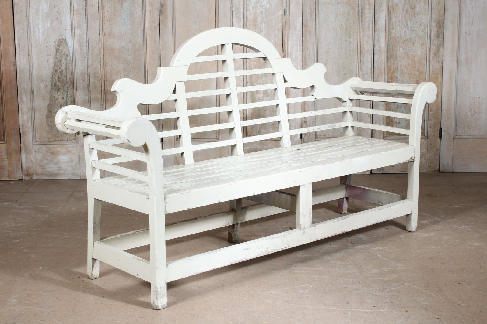 Lutyens Style Garden Bench: Lutyens Style Garden Bench. Size: 42.5" x 75.5" x 23"