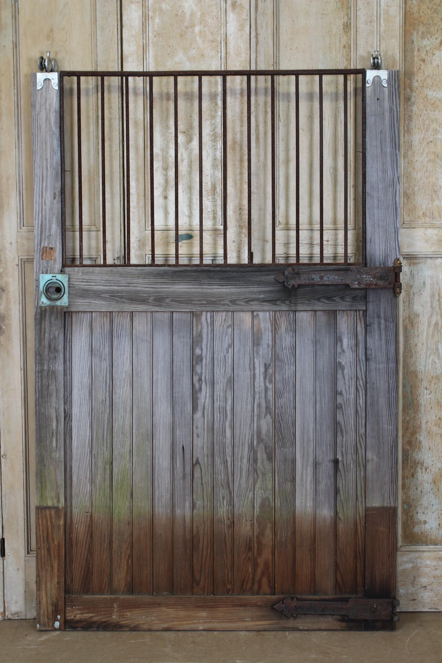 Barn Stall Door: Barn Stall Door. Size: 84" H x 53.5" W x 4" D