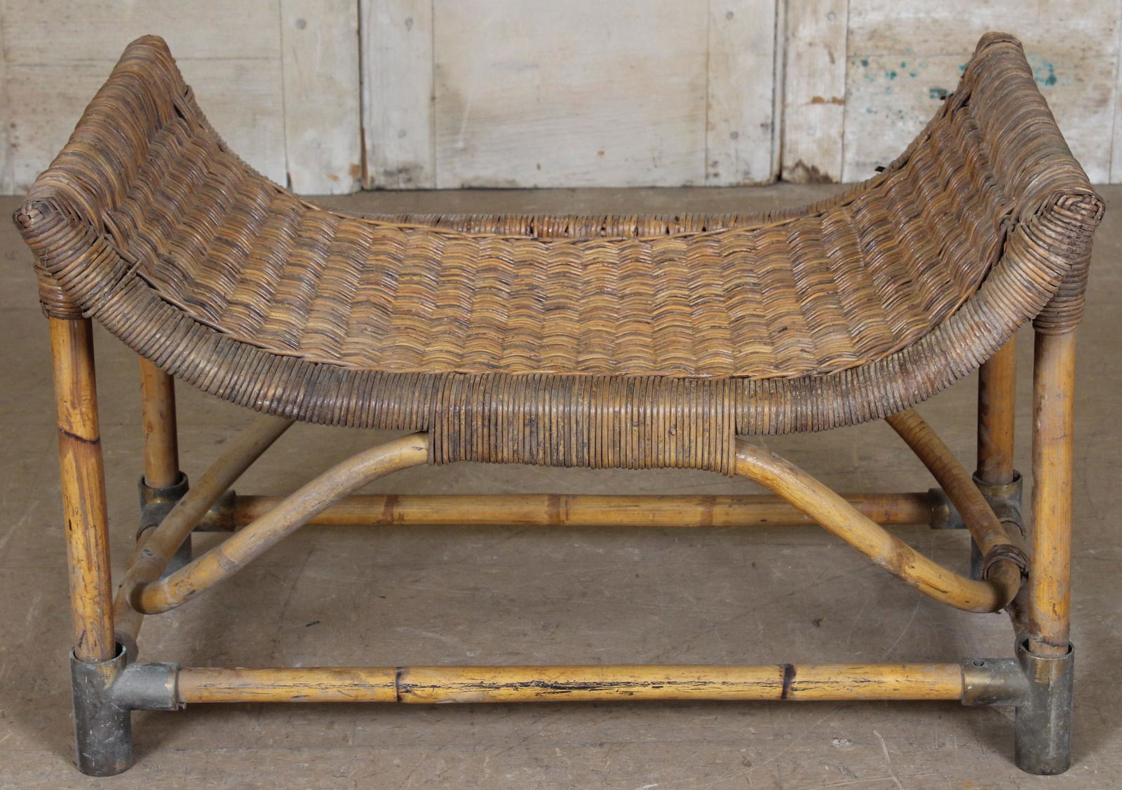 Bamboo and Rattan Stool (1 of 5)