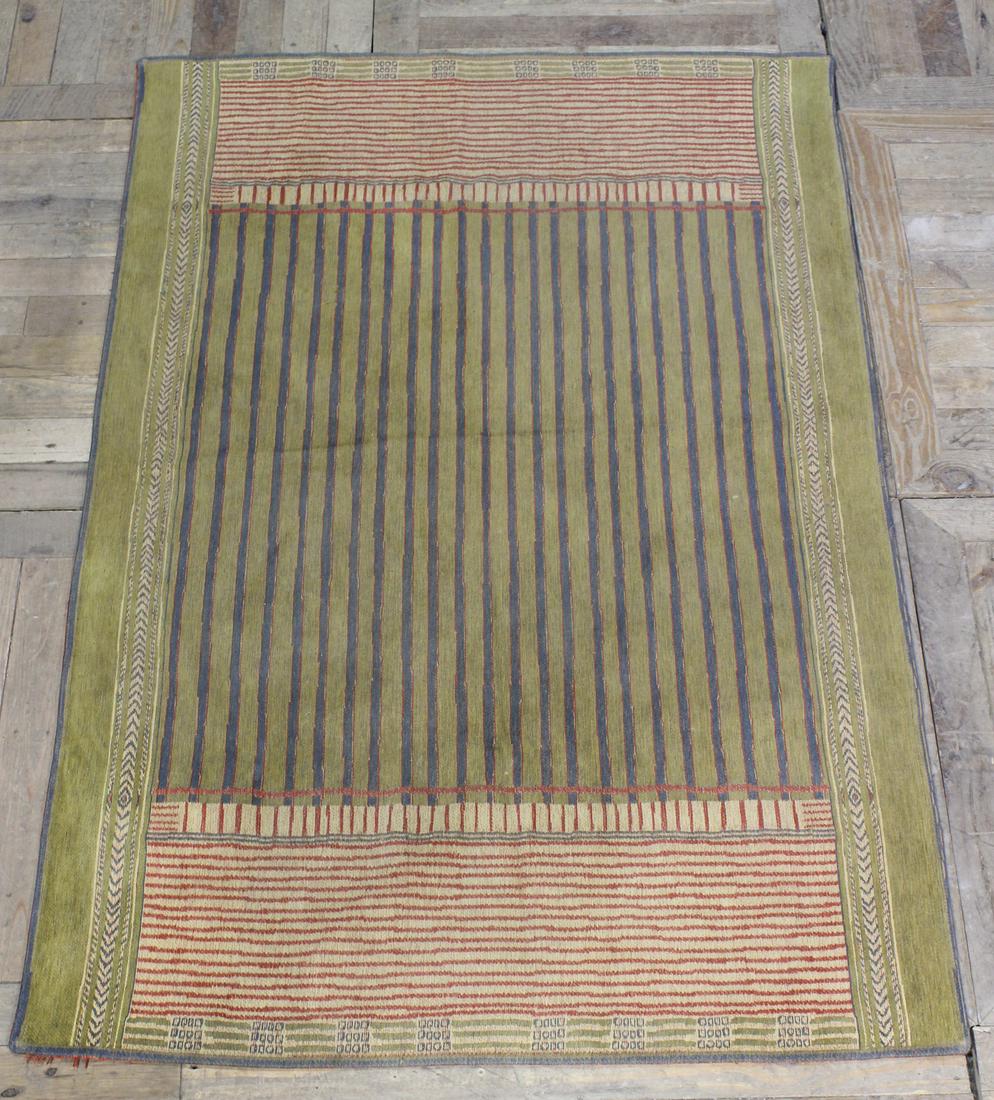 Italian Society Limonta Dhurrie Style Rug: Italian Society Limonta Dhurrie Style Rug.Size: 67" L x 45" W