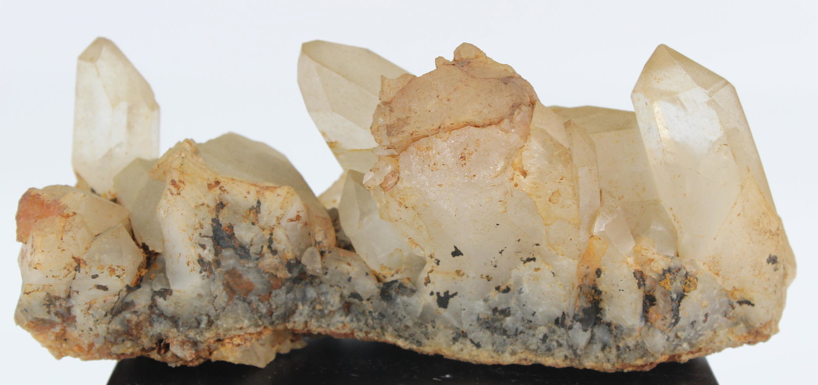 574g Mineral Crystal Cluster Specimen: 574g Mineral Crystal Cluster Specimen. Size: 3" H x 6.5" W x 2.5" D; Weight: 574 g