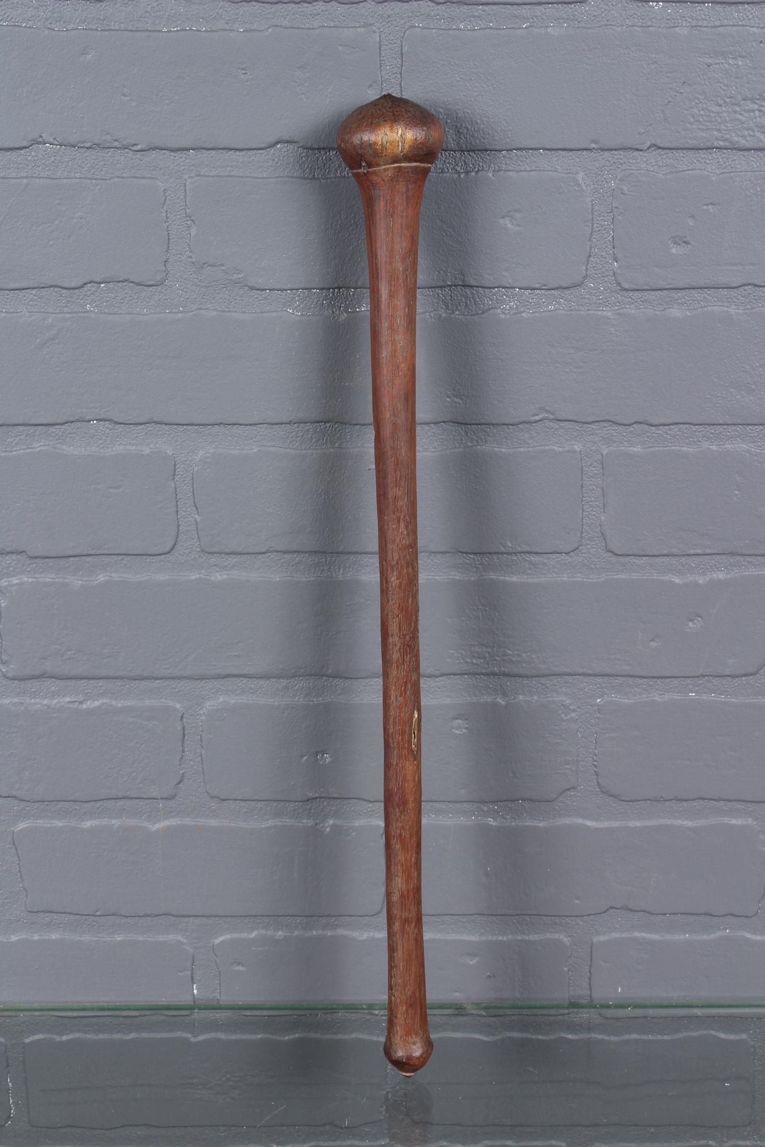 Fiji Ula Throwing Club: Fiji Ula Throwing Club. Size: 19.5" H x 2" W x 1.5" D